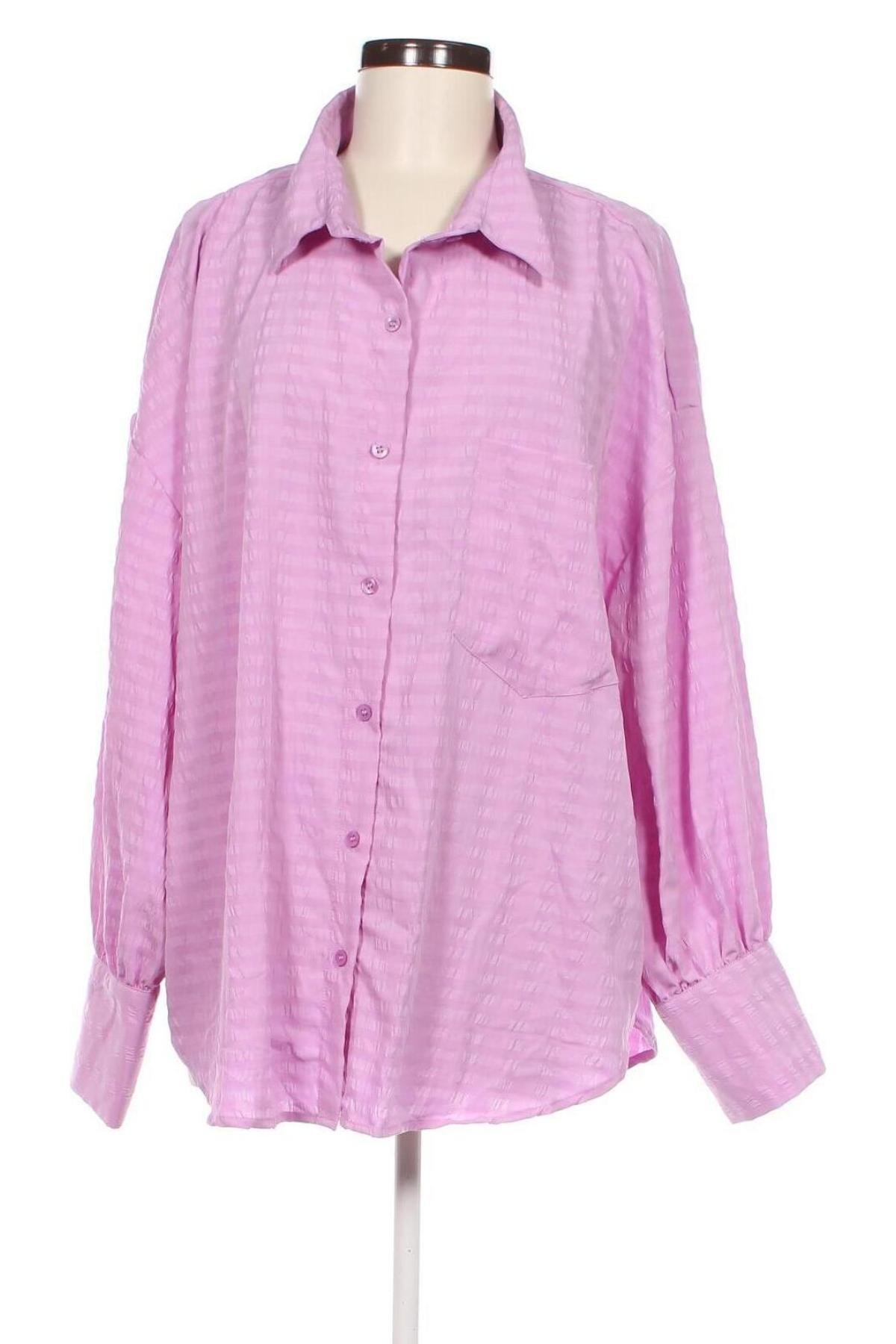 Дамска риза Boohoo, Размер XL, Цвят Лилав, Цена 29,23 лв.