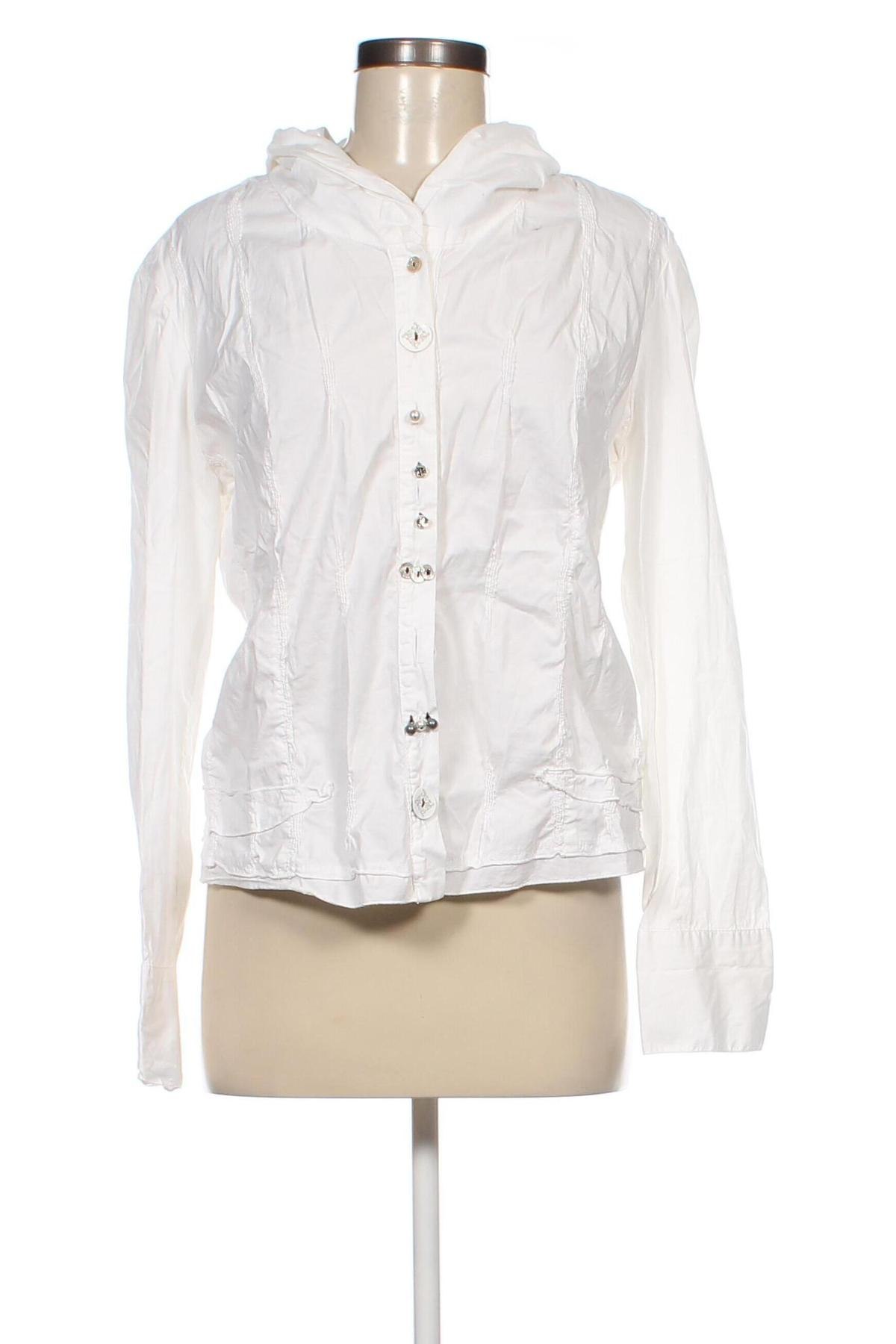 Γυναικείο πουκάμισο Bottega, Μέγεθος XL, Χρώμα Λευκό, Τιμή 13,00 €