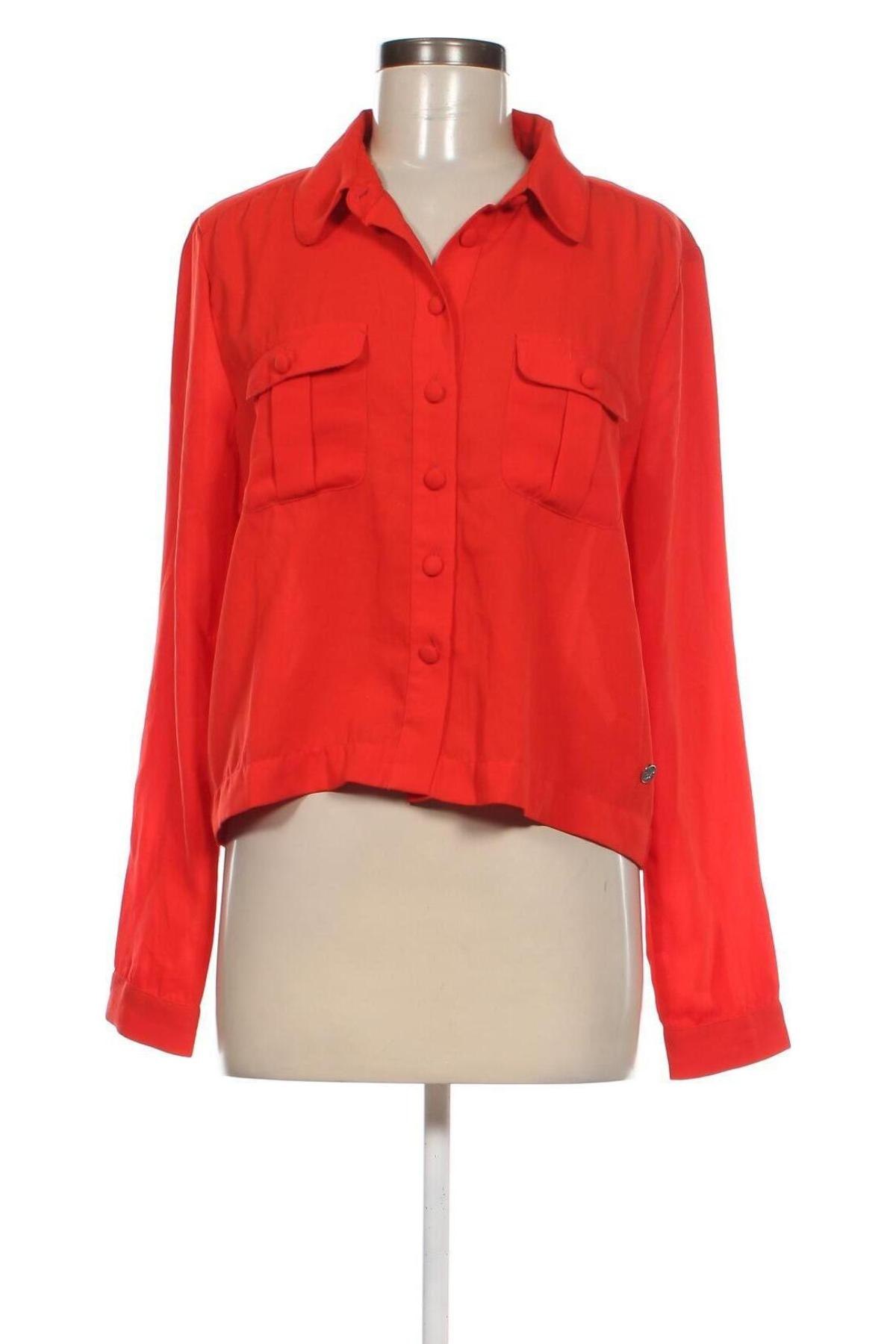 Γυναικείο πουκάμισο Bruno Banani, Μέγεθος M, Χρώμα Κόκκινο, Τιμή 10,52 €