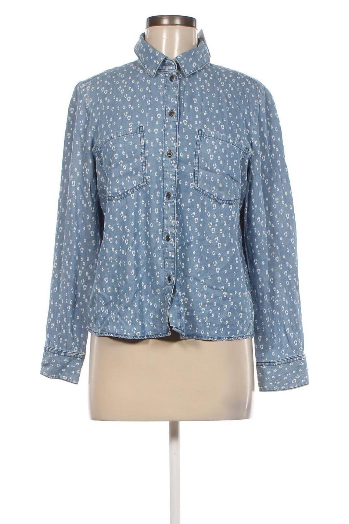 Γυναικείο πουκάμισο C&A, Μέγεθος S, Χρώμα Μπλέ, Τιμή 7,73 €