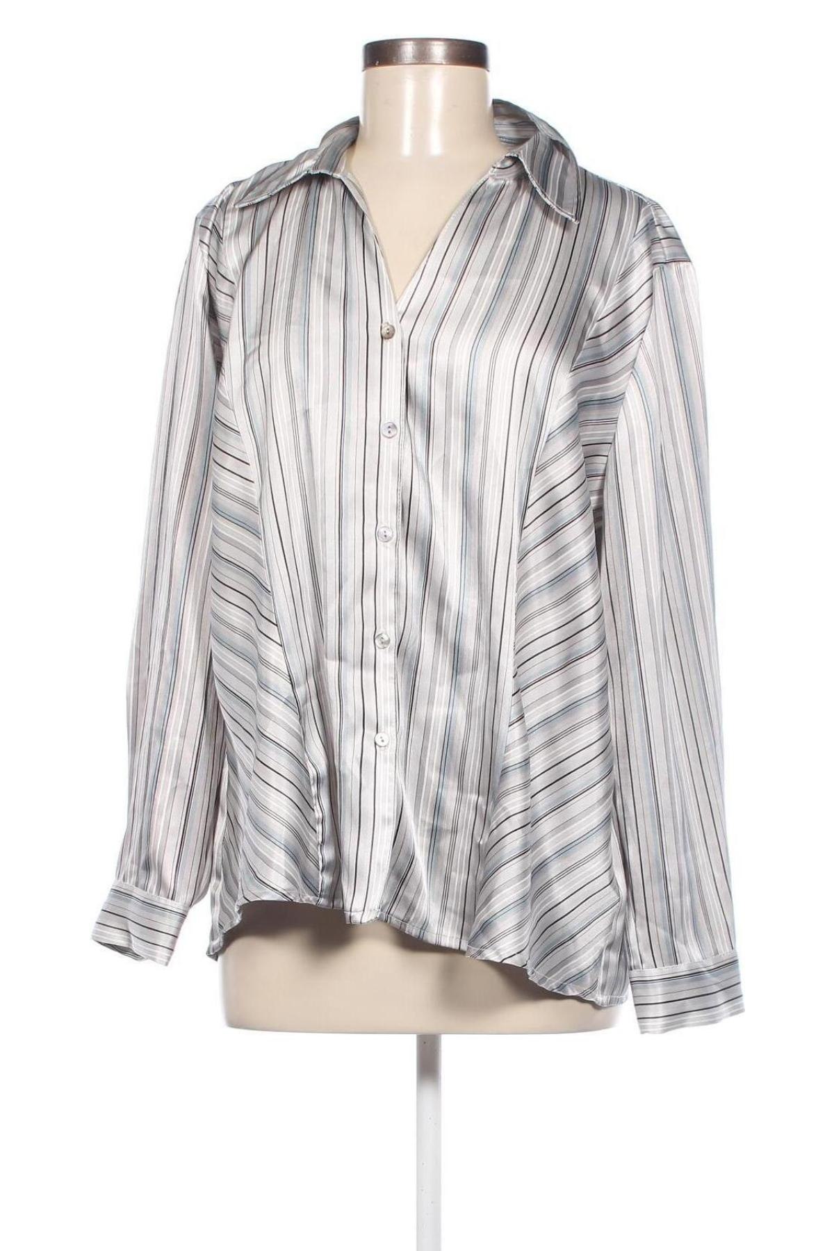 Γυναικείο πουκάμισο Canda, Μέγεθος XXL, Χρώμα Γκρί, Τιμή 8,50 €