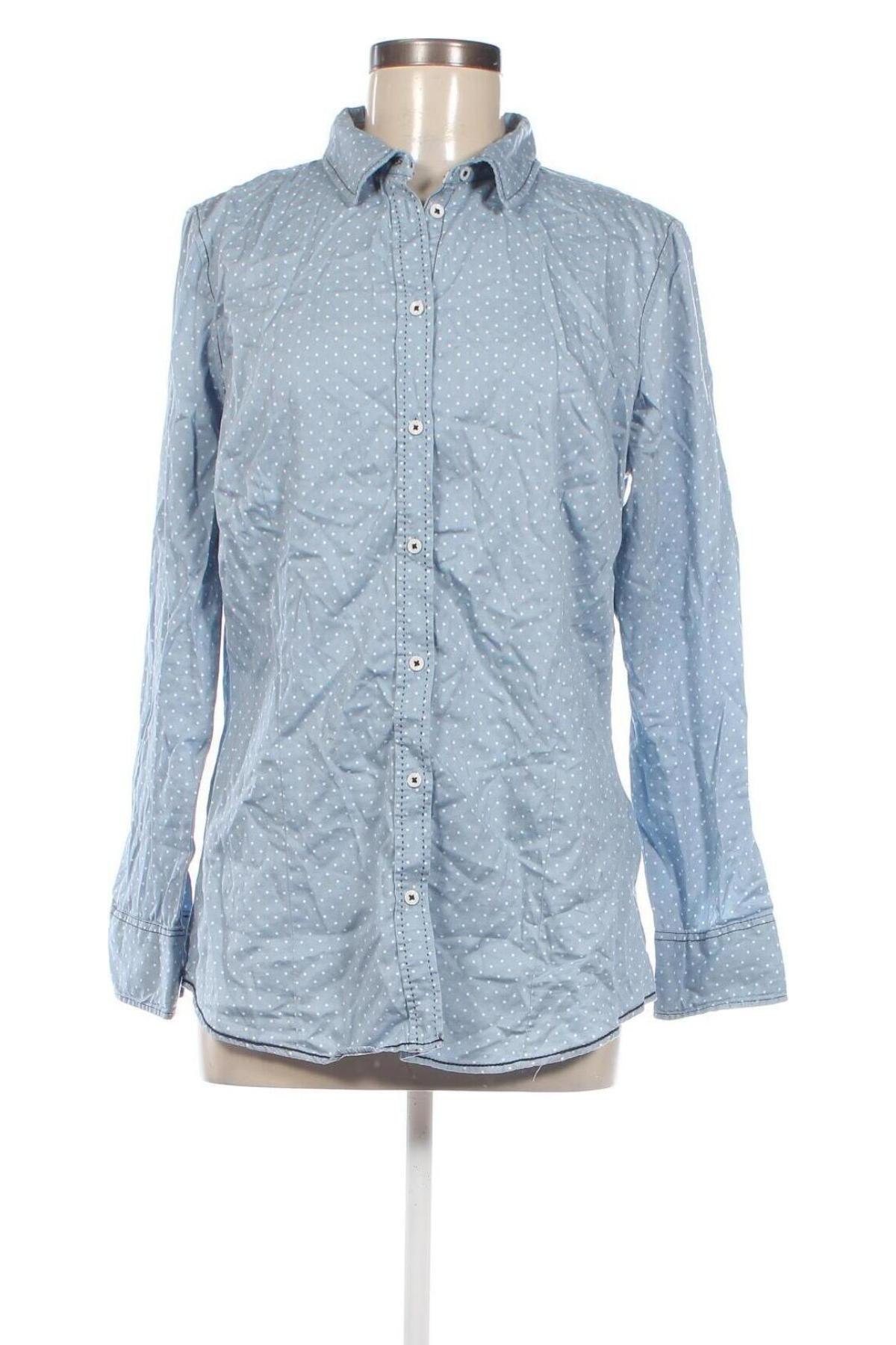 Γυναικείο πουκάμισο Charles Vogele, Μέγεθος L, Χρώμα Μπλέ, Τιμή 9,28 €