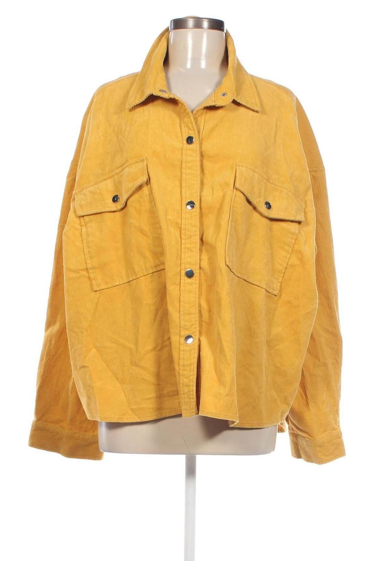Γυναικείο πουκάμισο Clockhouse, Μέγεθος 3XL, Χρώμα Κίτρινο, Τιμή 13,61 €