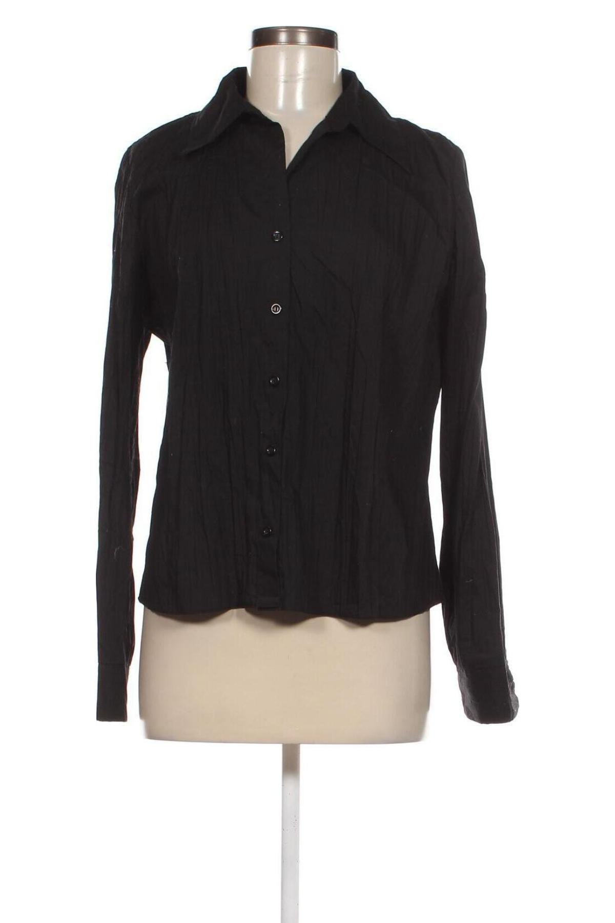 Γυναικείο πουκάμισο Clockhouse, Μέγεθος XL, Χρώμα Μαύρο, Τιμή 8,50 €