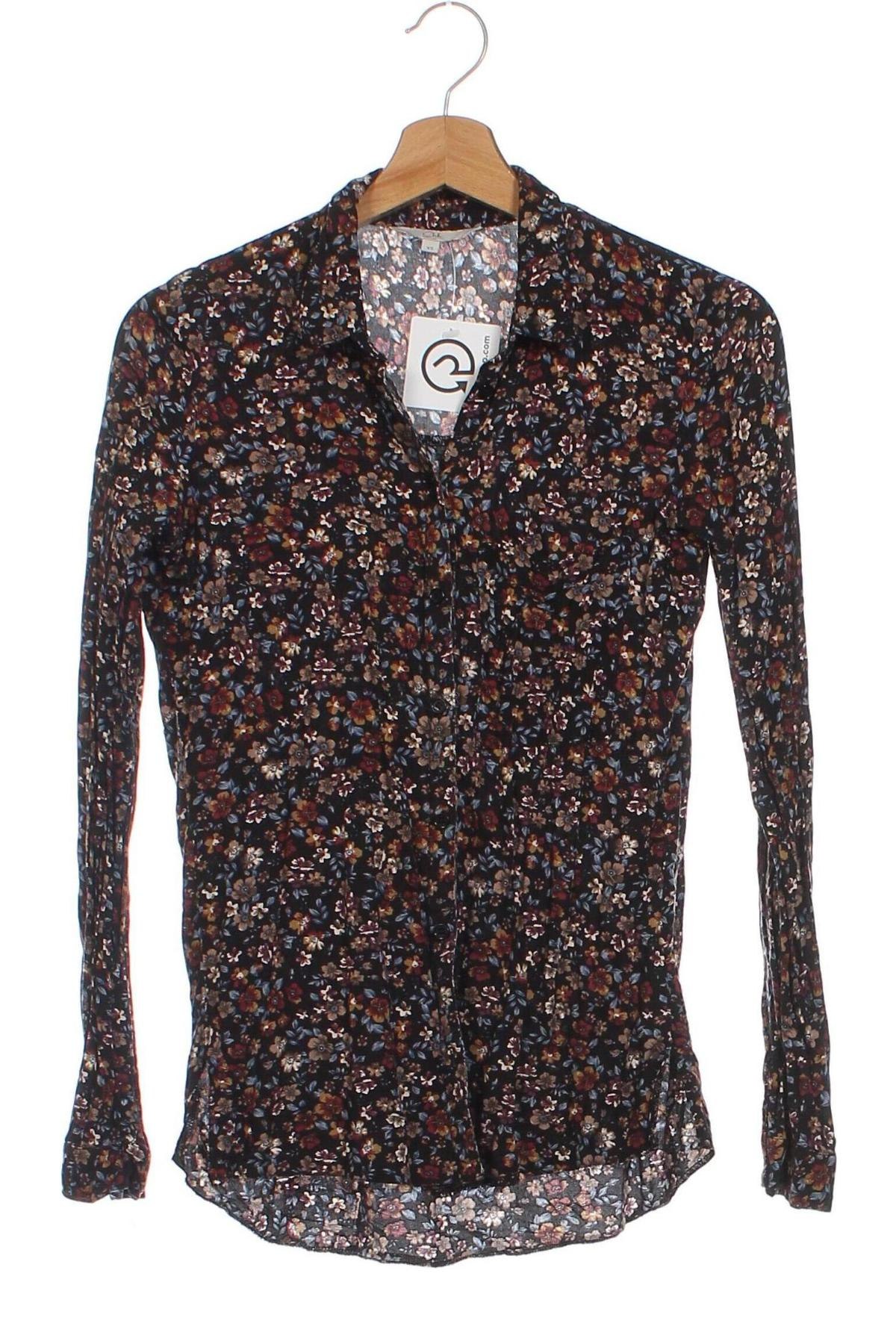 Γυναικείο πουκάμισο Clockhouse, Μέγεθος XS, Χρώμα Πολύχρωμο, Τιμή 7,70 €