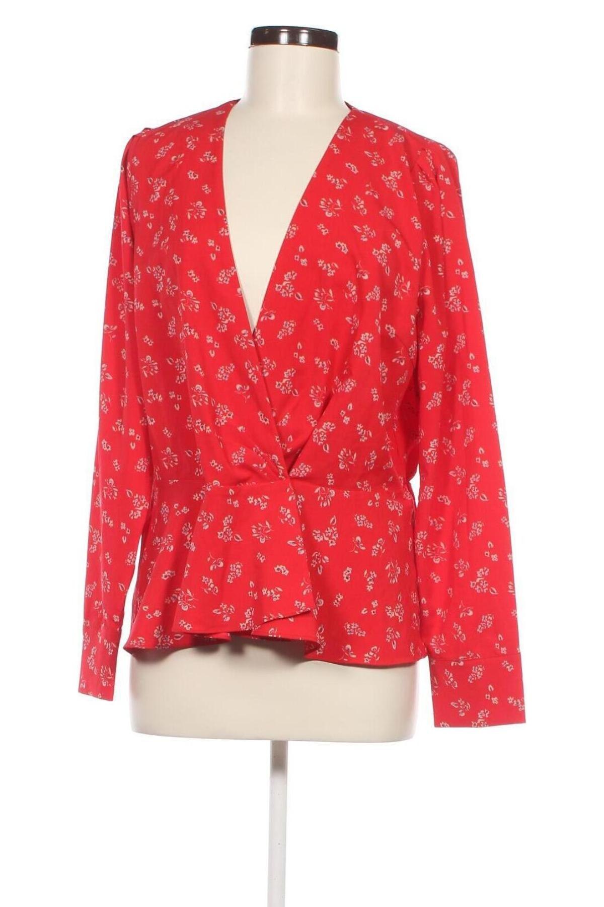 Γυναικείο πουκάμισο Co'Couture, Μέγεθος XL, Χρώμα Κόκκινο, Τιμή 14,73 €
