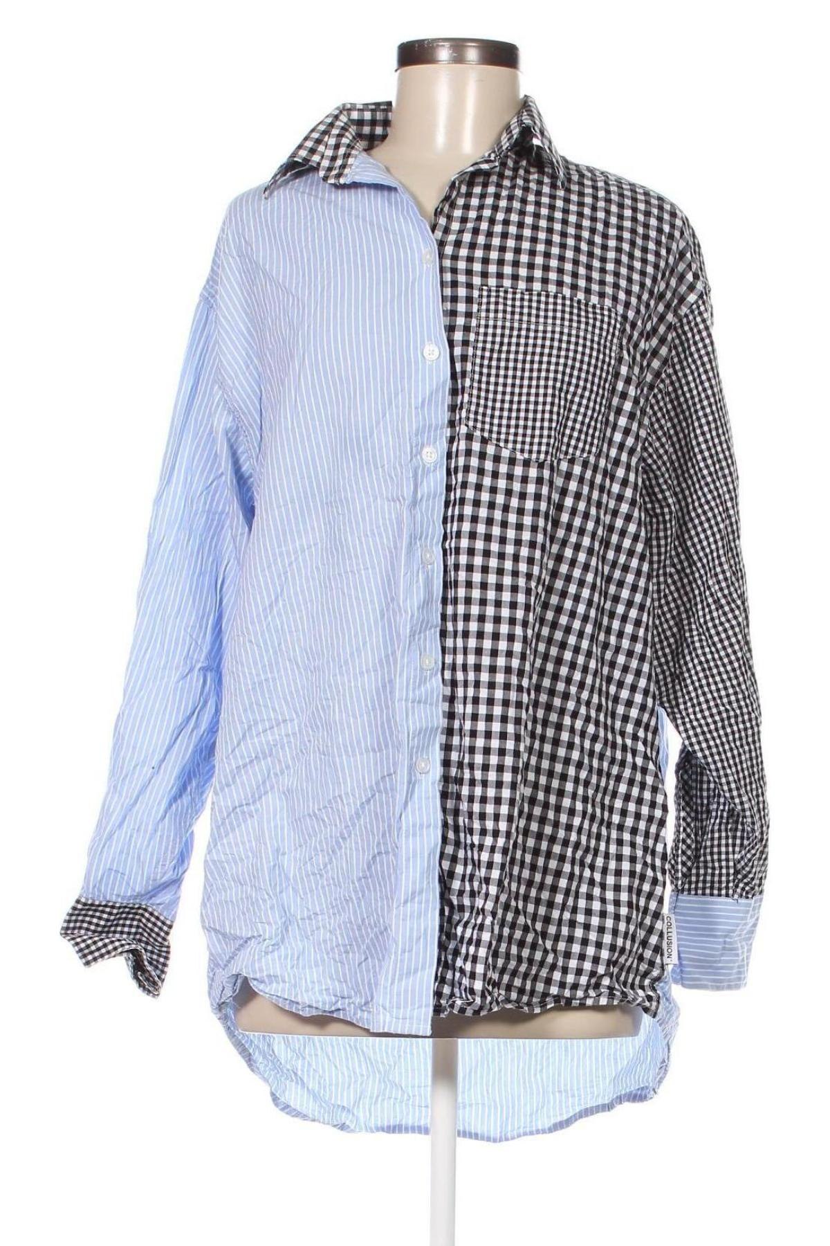 Γυναικείο πουκάμισο Collusion, Μέγεθος XXS, Χρώμα Πολύχρωμο, Τιμή 11,88 €