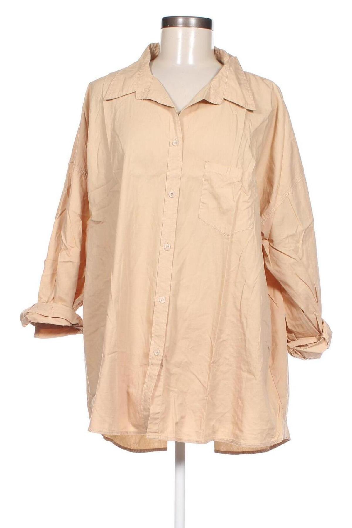 Γυναικείο πουκάμισο Cotton On, Μέγεθος XL, Χρώμα  Μπέζ, Τιμή 12,37 €