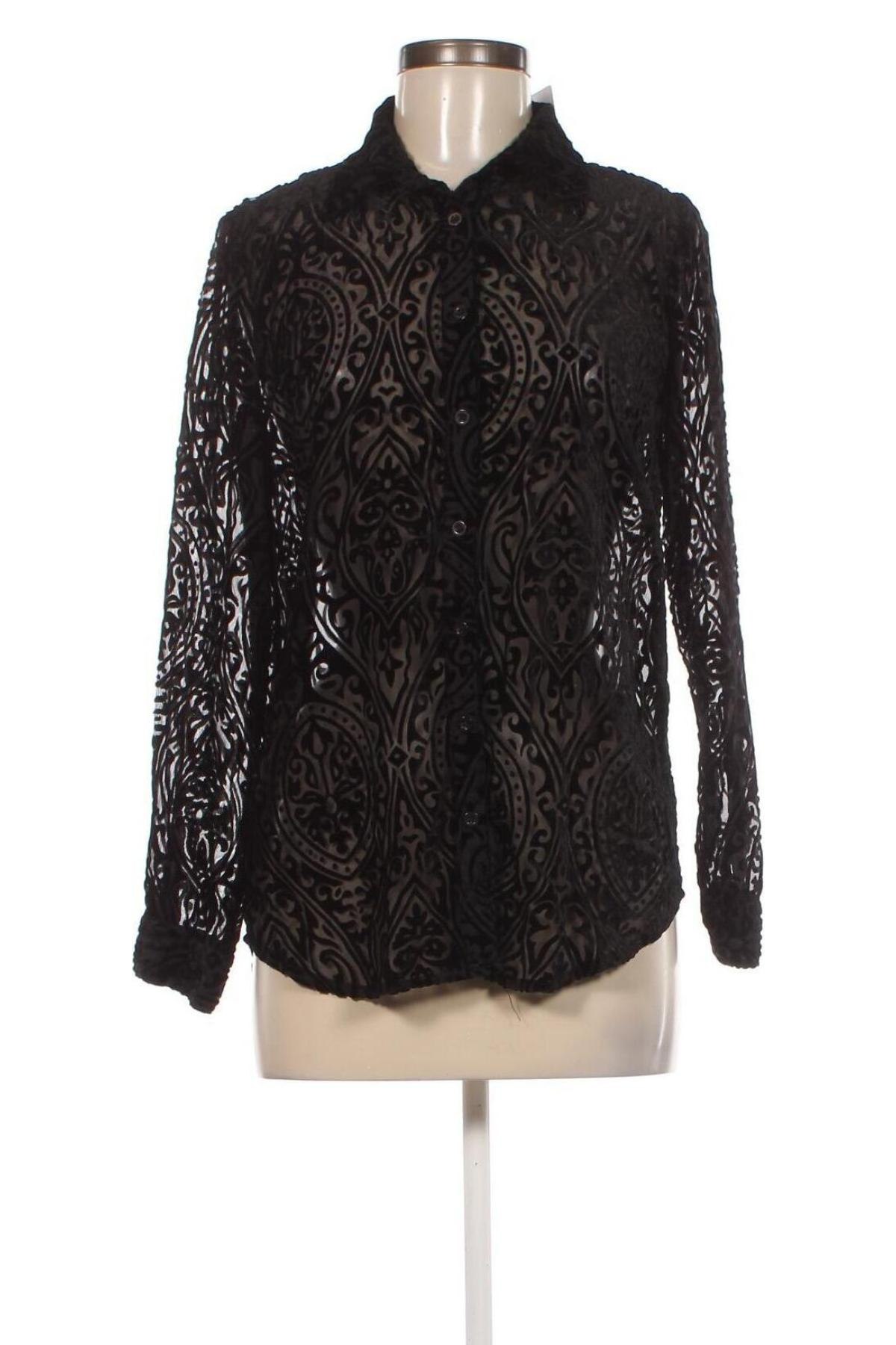Γυναικείο πουκάμισο Covington, Μέγεθος M, Χρώμα Μαύρο, Τιμή 6,96 €