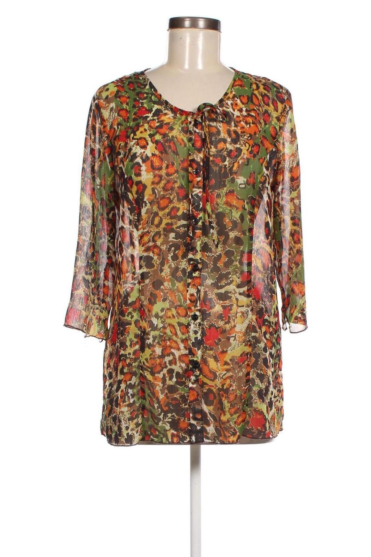 Γυναικείο πουκάμισο Creation L, Μέγεθος M, Χρώμα Πολύχρωμο, Τιμή 7,36 €