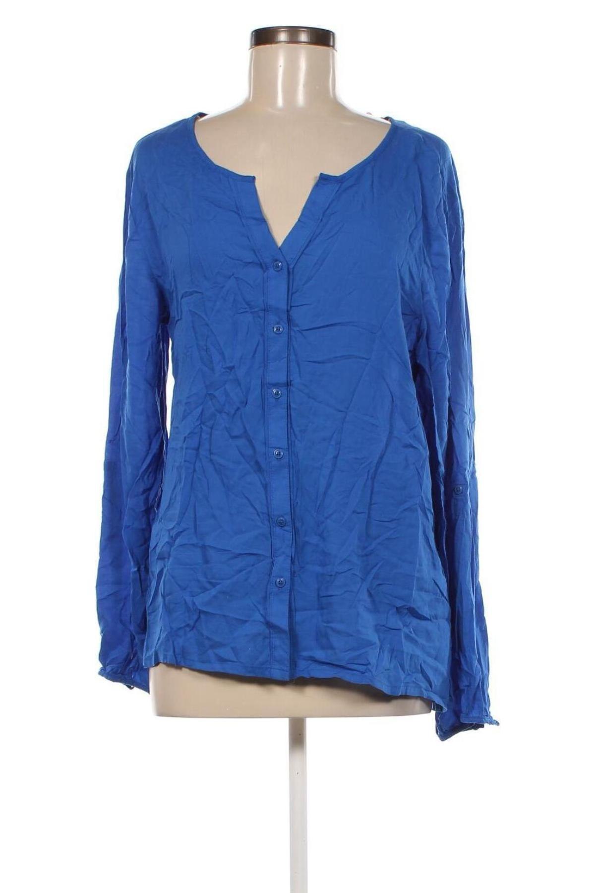 Γυναικείο πουκάμισο Defacto, Μέγεθος L, Χρώμα Μπλέ, Τιμή 9,28 €