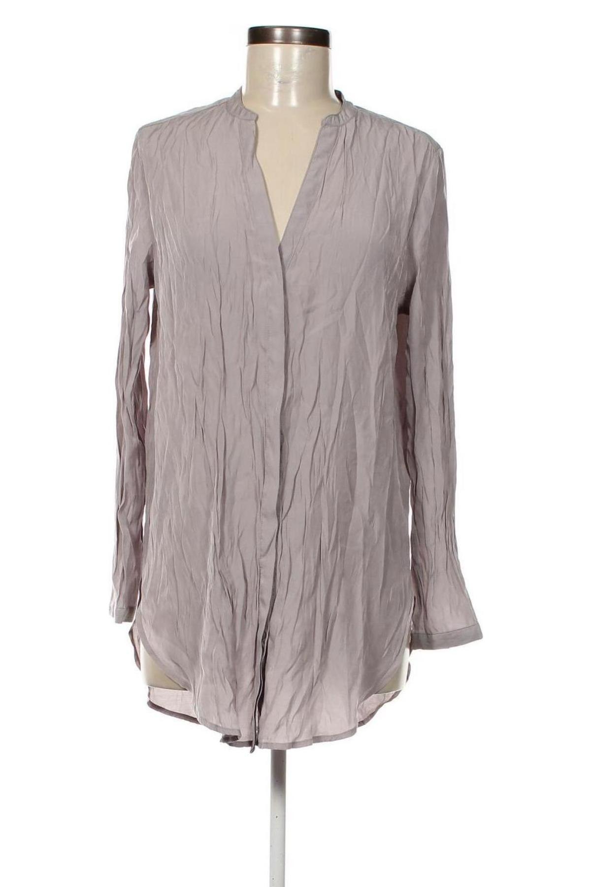 Γυναικείο πουκάμισο Design By Kappahl, Μέγεθος M, Χρώμα Γκρί, Τιμή 10,52 €