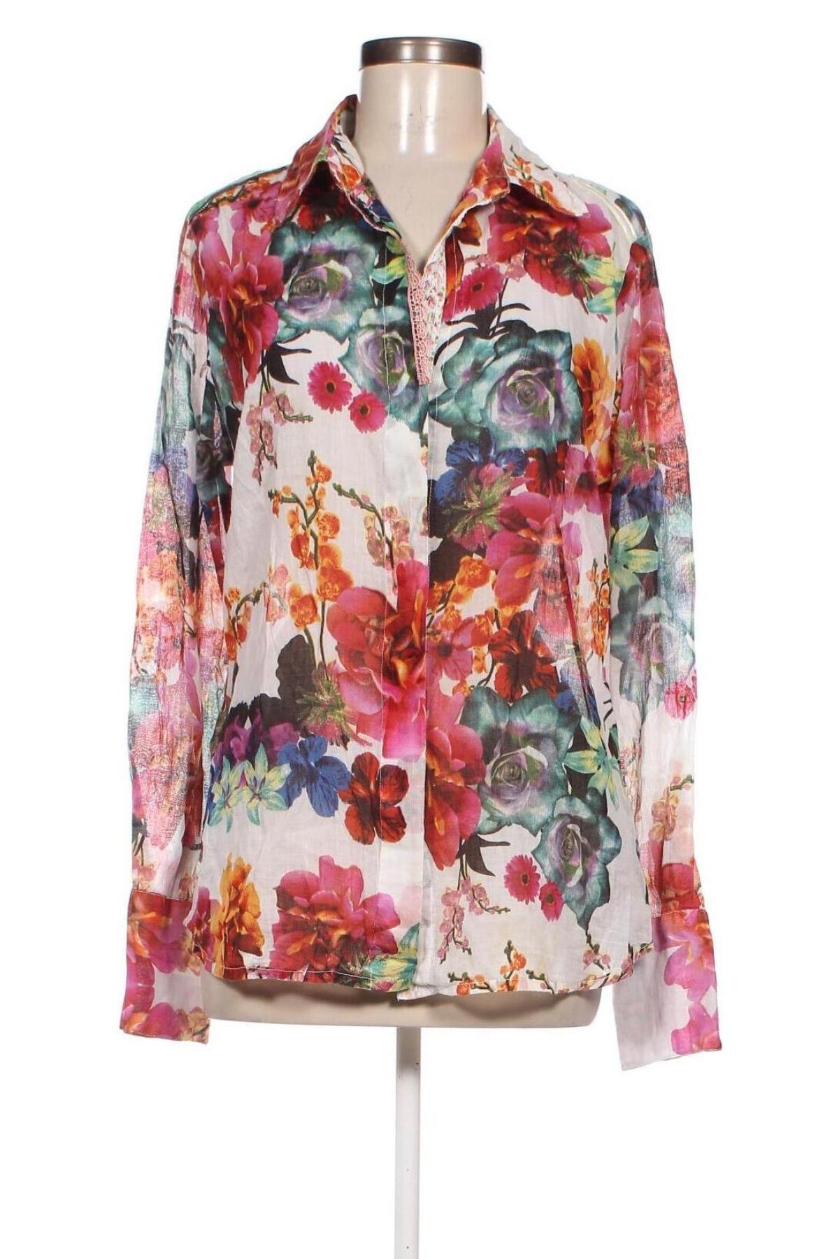Γυναικείο πουκάμισο Didi, Μέγεθος L, Χρώμα Πολύχρωμο, Τιμή 7,29 €