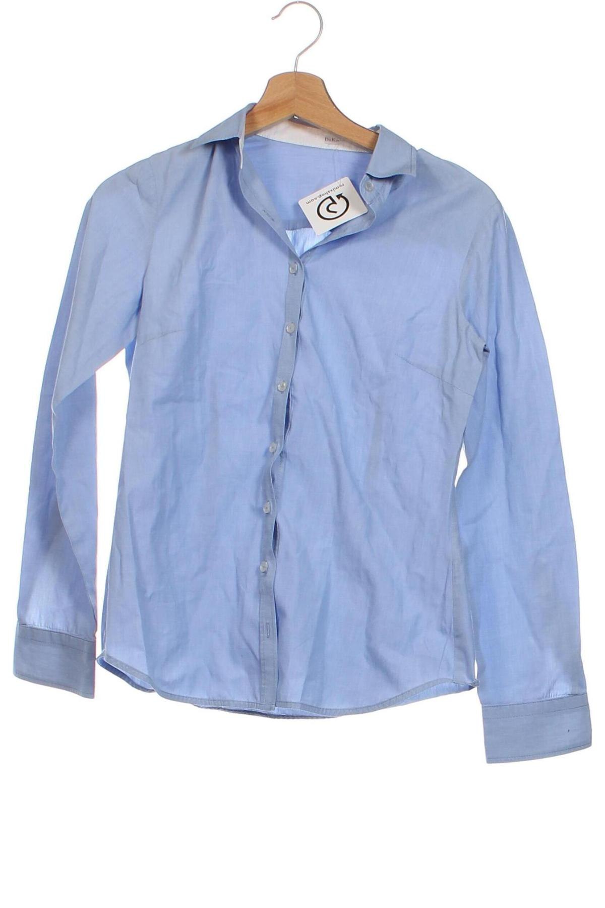 Γυναικείο πουκάμισο Dika, Μέγεθος S, Χρώμα Μπλέ, Τιμή 10,99 €