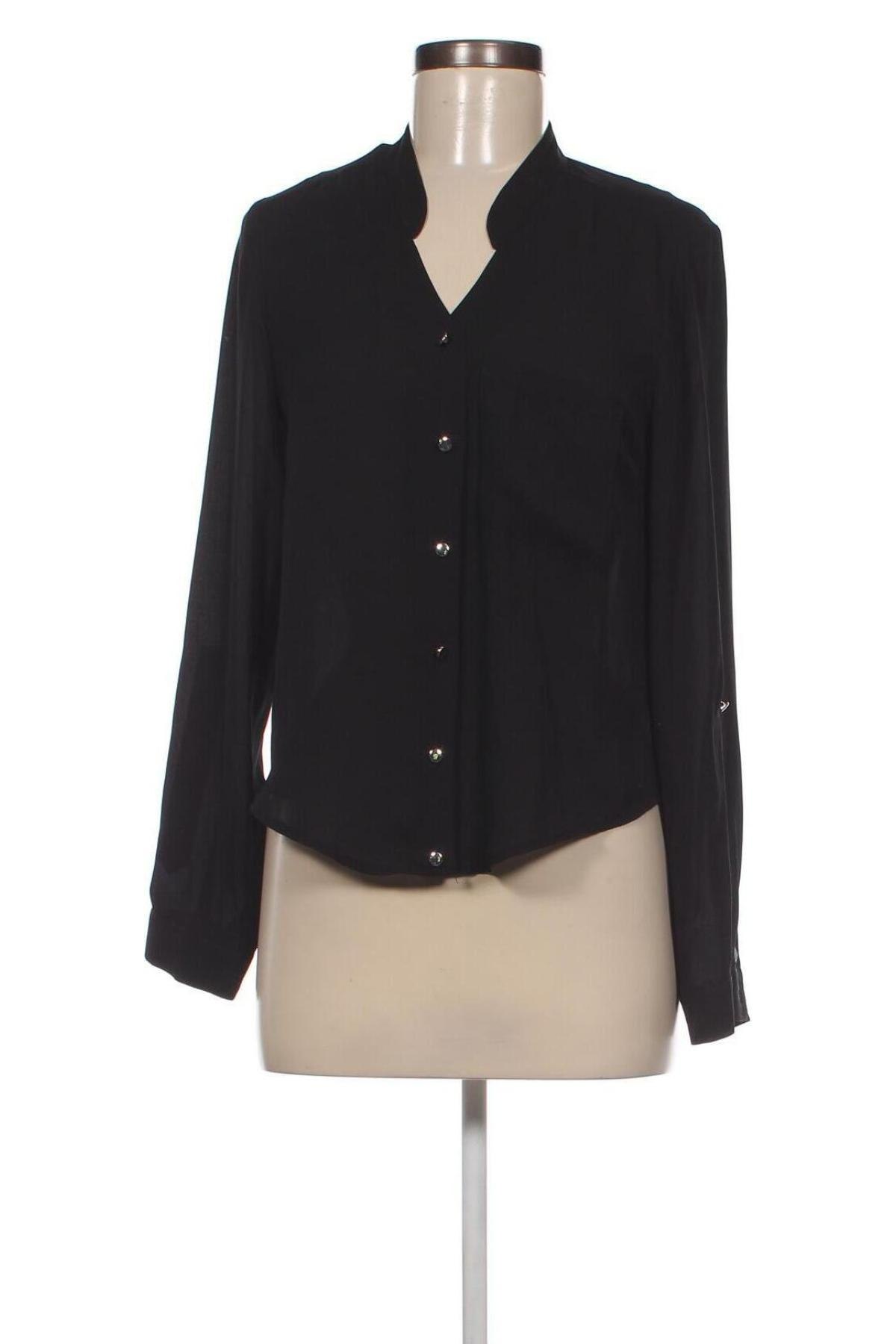 Γυναικείο πουκάμισο Dorothy Perkins, Μέγεθος S, Χρώμα Μαύρο, Τιμή 9,91 €