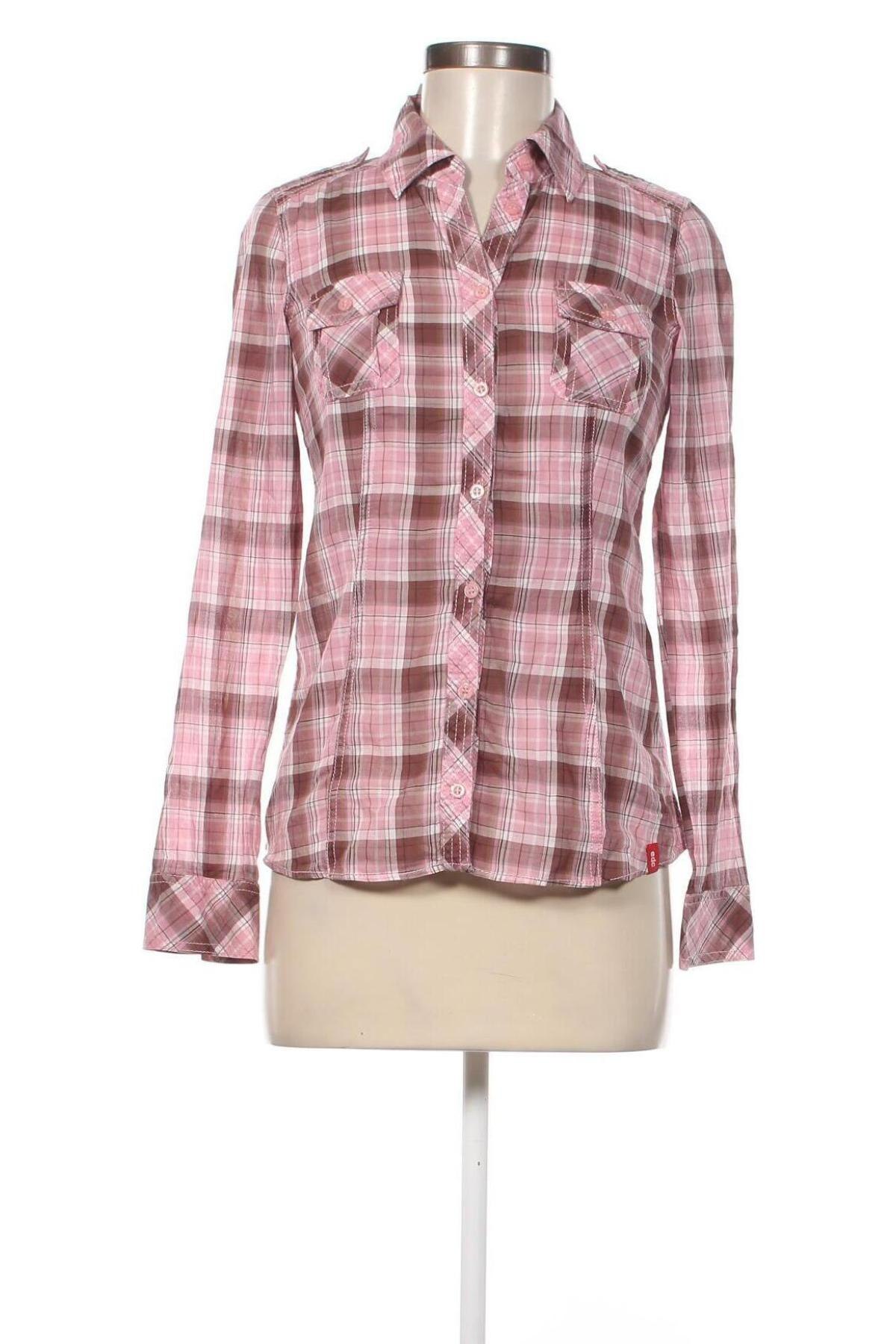 Γυναικείο πουκάμισο Edc By Esprit, Μέγεθος XS, Χρώμα Πολύχρωμο, Τιμή 10,52 €