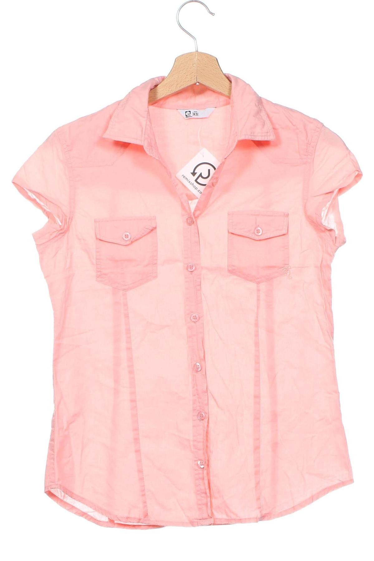 Γυναικείο πουκάμισο Elements, Μέγεθος XS, Χρώμα Ρόζ , Τιμή 7,67 €