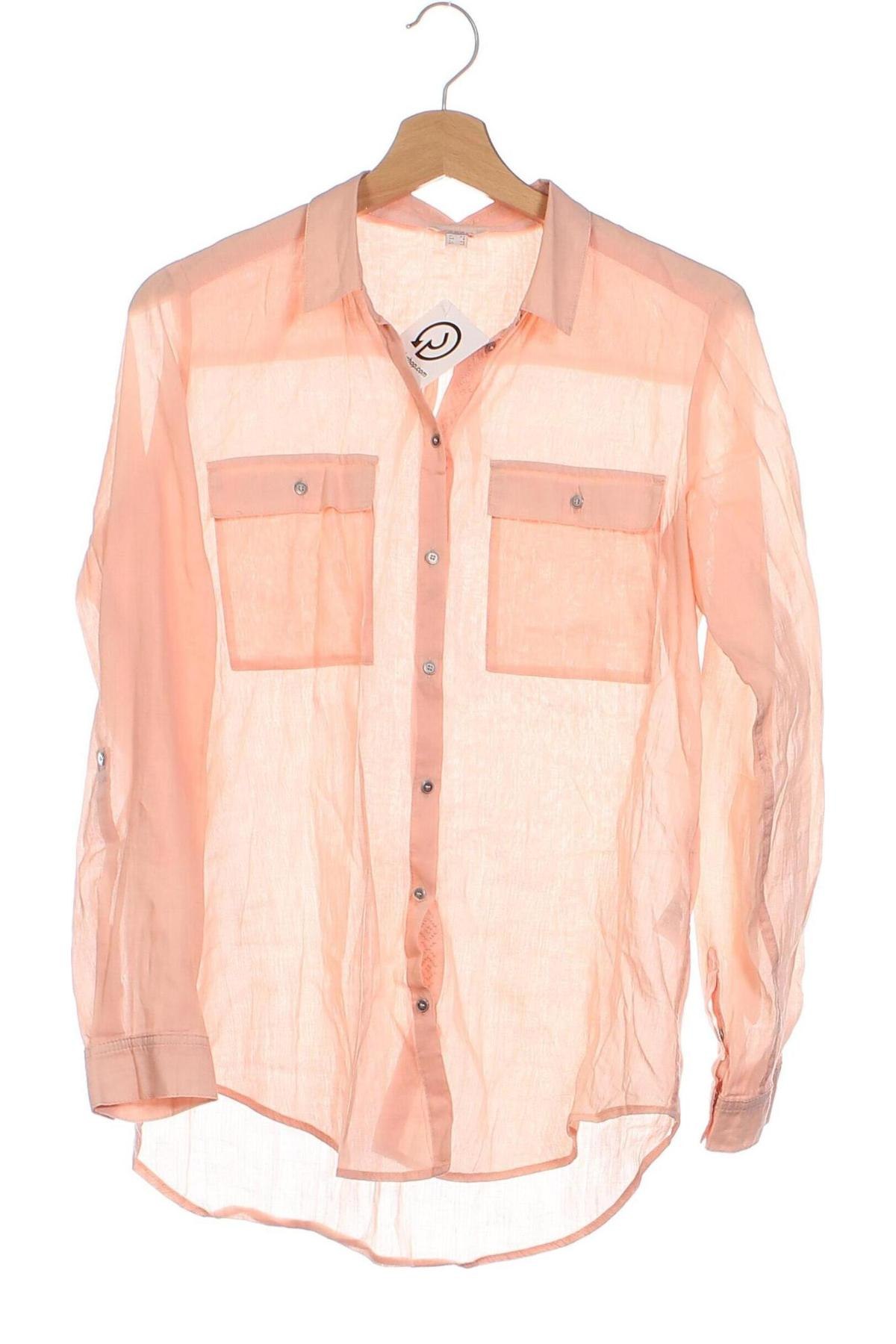 Γυναικείο πουκάμισο Esprit, Μέγεθος XS, Χρώμα Ρόζ , Τιμή 10,99 €