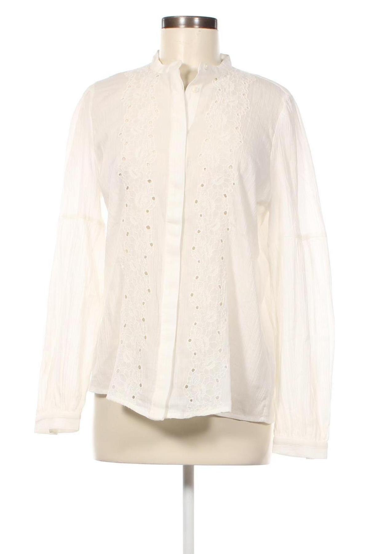 Γυναικείο πουκάμισο Esprit, Μέγεθος M, Χρώμα Λευκό, Τιμή 17,86 €