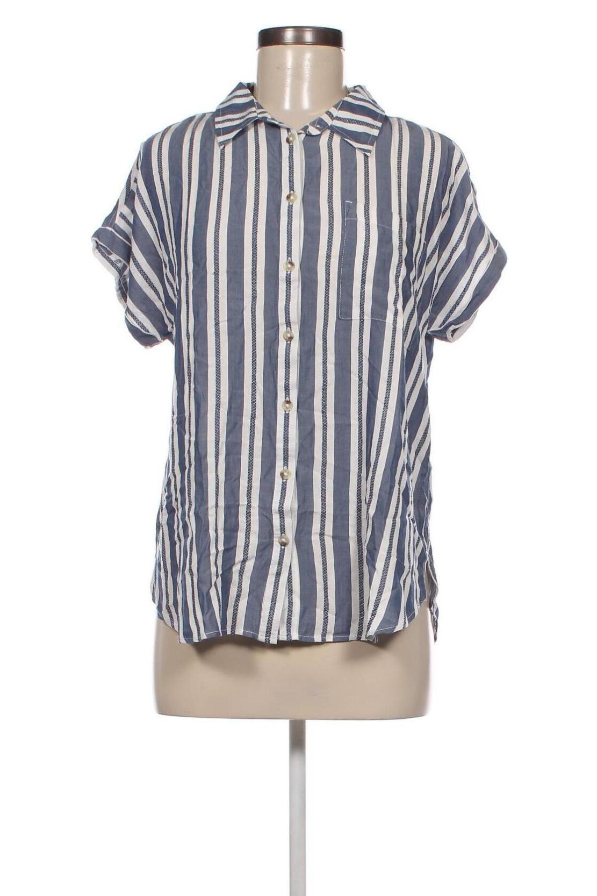 Γυναικείο πουκάμισο F&F, Μέγεθος M, Χρώμα Μπλέ, Τιμή 7,80 €