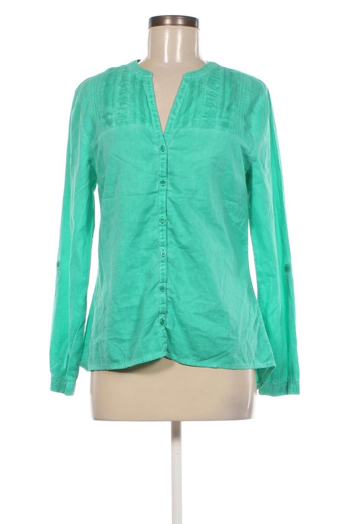 Дамска риза Gina Benotti, Размер M, Цвят Зелен, Цена 10,00 лв.