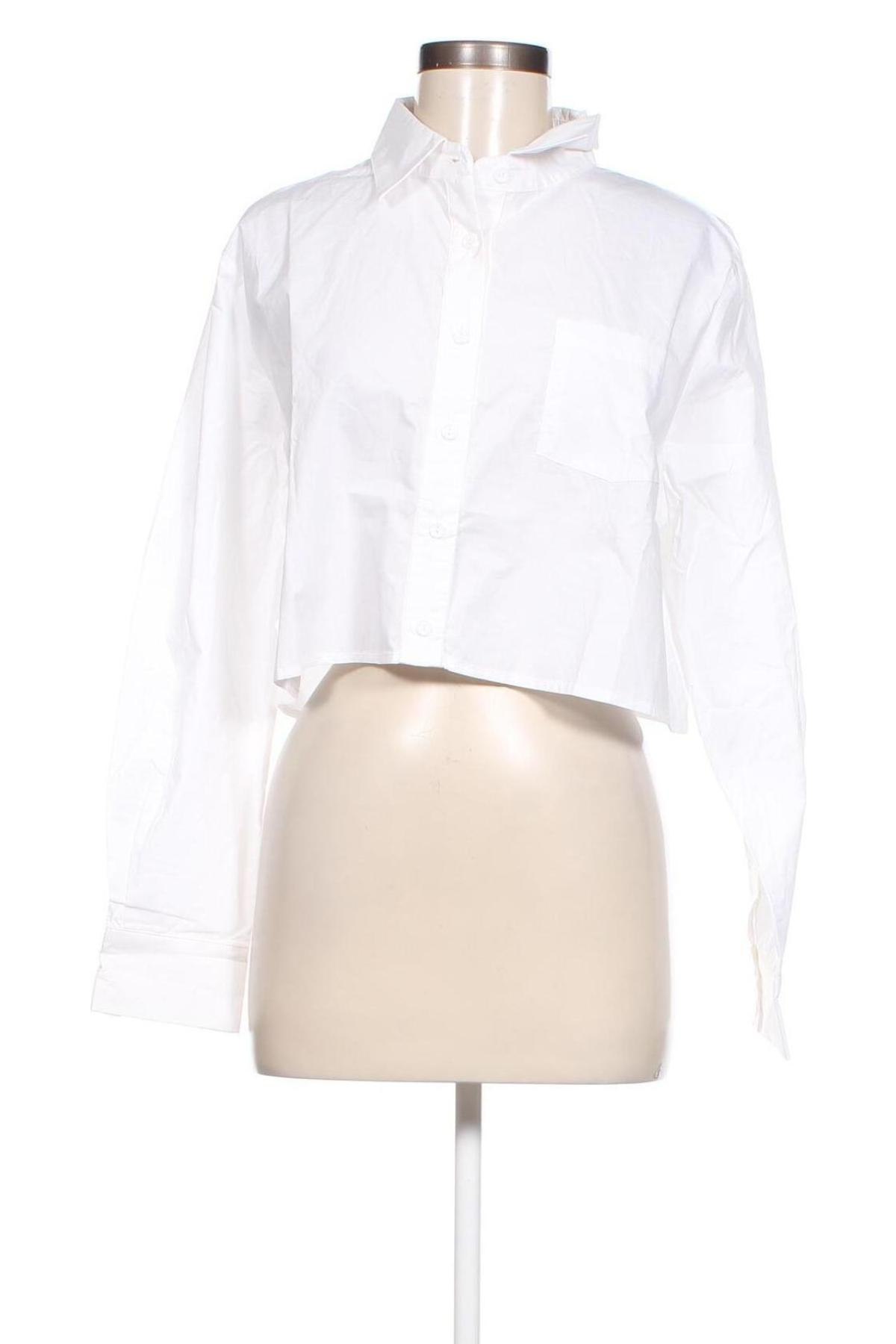 Дамска риза Glamorous, Размер M, Цвят Бял, Цена 38,50 лв.