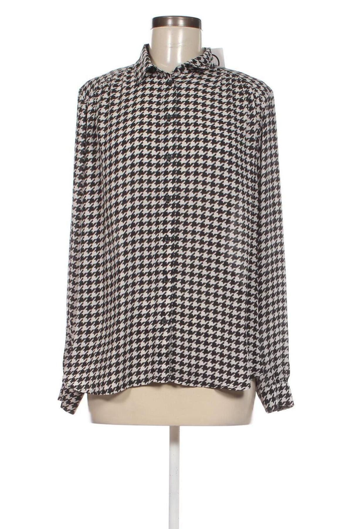 Γυναικείο πουκάμισο H&M, Μέγεθος M, Χρώμα Πολύχρωμο, Τιμή 5,41 €