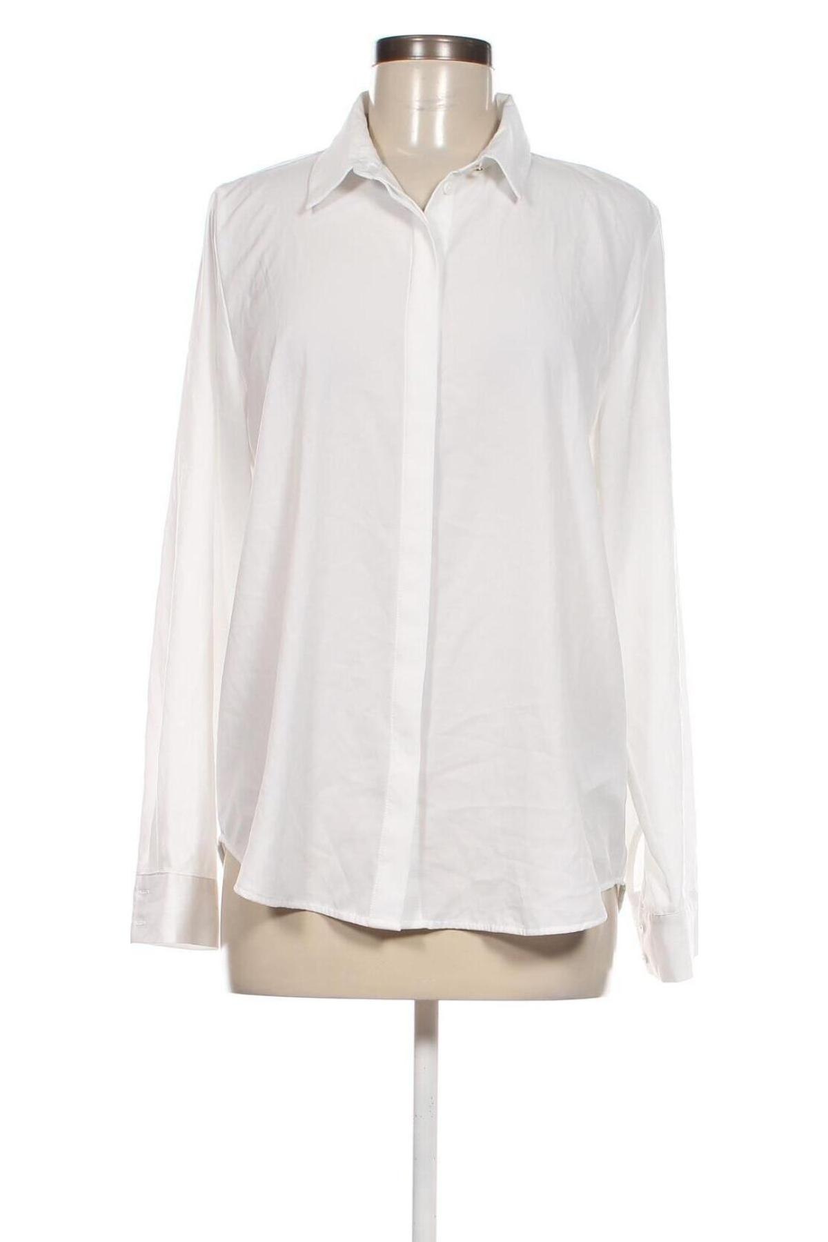 Γυναικείο πουκάμισο H&M, Μέγεθος L, Χρώμα Λευκό, Τιμή 7,73 €