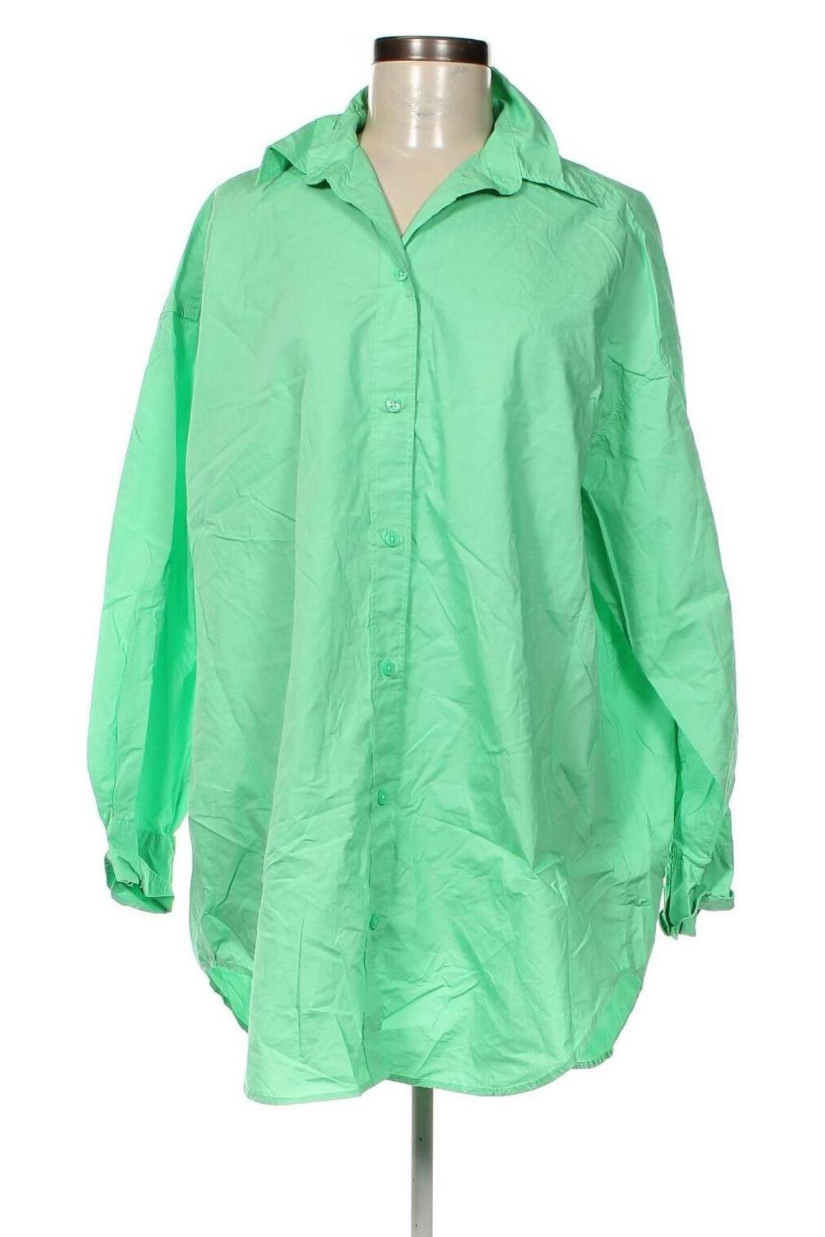 Γυναικείο πουκάμισο H&M, Μέγεθος S, Χρώμα Πράσινο, Τιμή 15,46 €