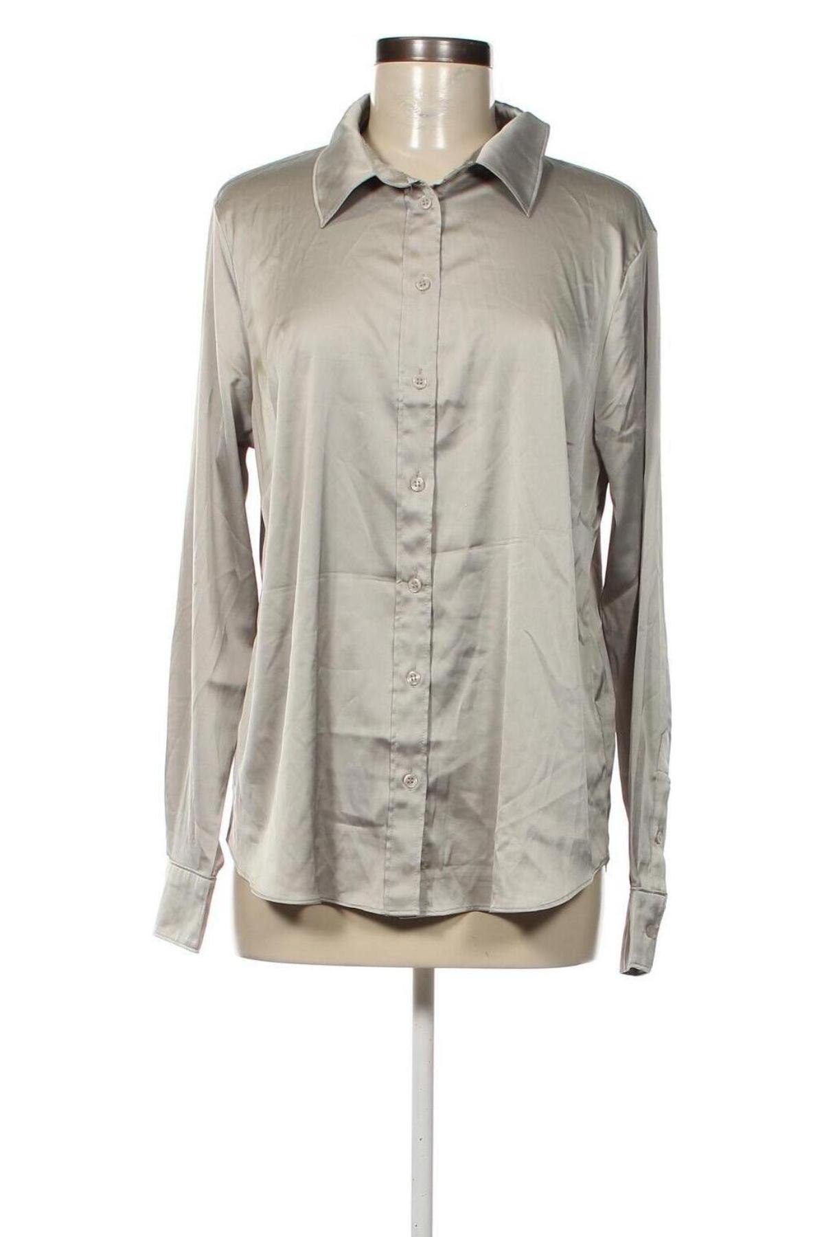 Γυναικείο πουκάμισο H&M, Μέγεθος L, Χρώμα Πράσινο, Τιμή 8,50 €