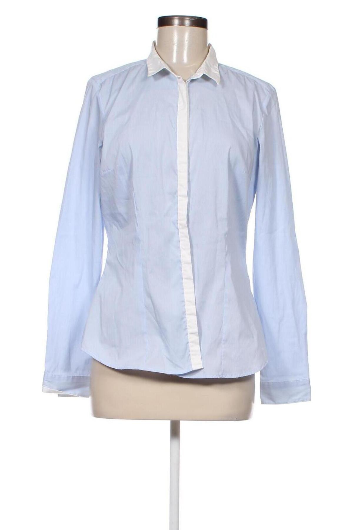 Γυναικείο πουκάμισο H&M, Μέγεθος L, Χρώμα Μπλέ, Τιμή 7,67 €