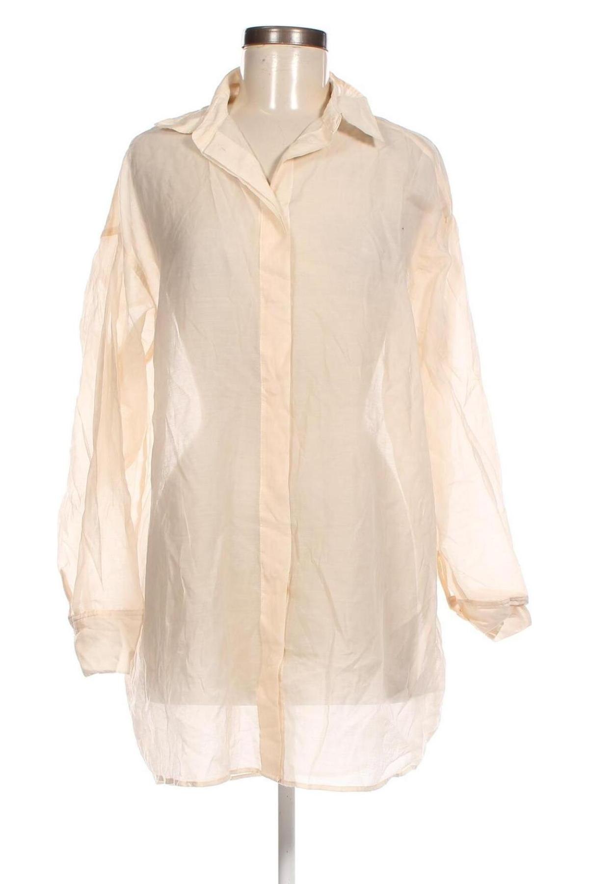 Γυναικείο πουκάμισο H&M, Μέγεθος S, Χρώμα Εκρού, Τιμή 6,18 €