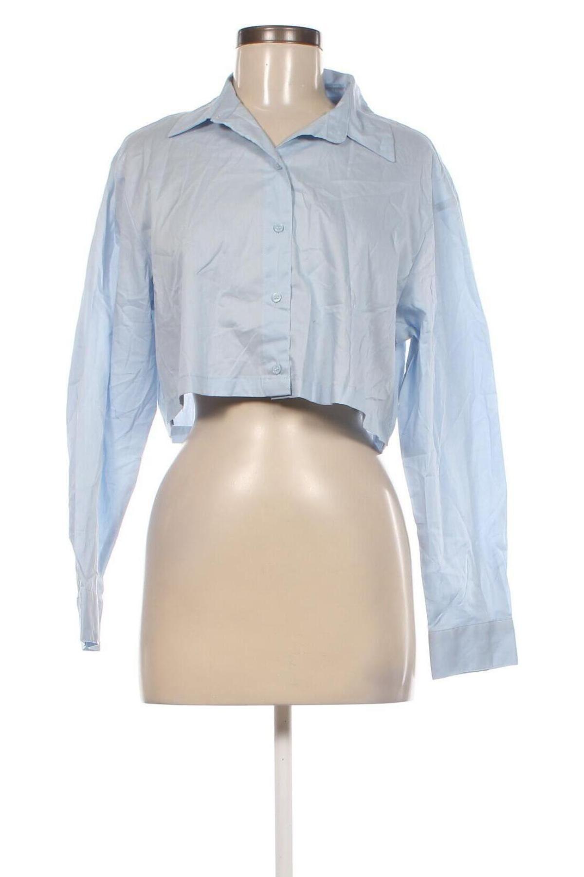 Γυναικείο πουκάμισο H&M Divided, Μέγεθος S, Χρώμα Μπλέ, Τιμή 5,41 €