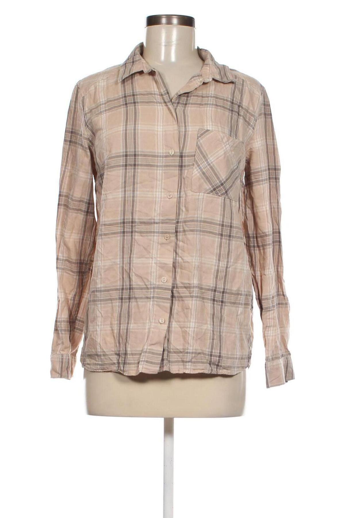 Γυναικείο πουκάμισο H&M Divided, Μέγεθος S, Χρώμα  Μπέζ, Τιμή 7,73 €
