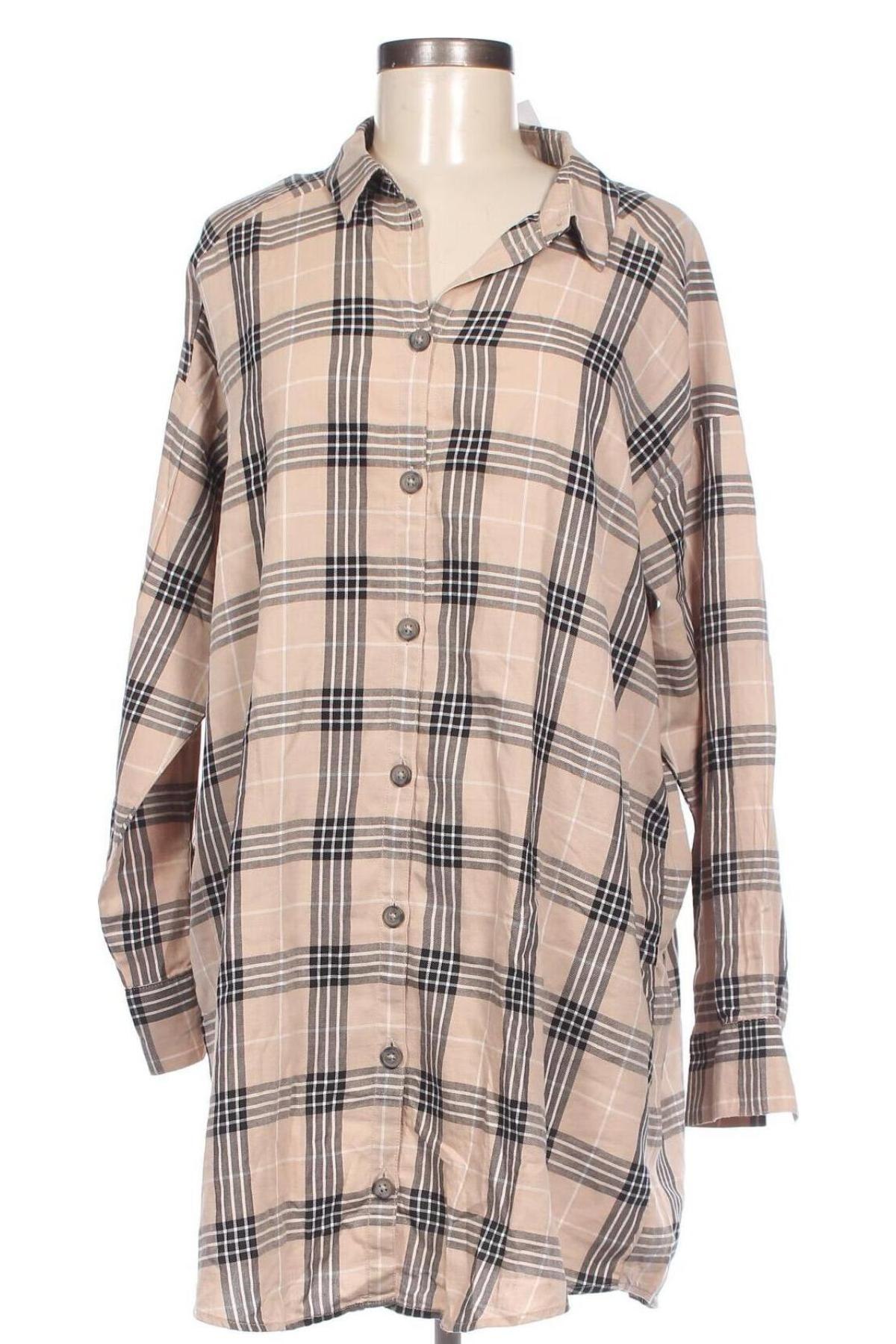 Γυναικείο πουκάμισο H&M Divided, Μέγεθος XL, Χρώμα  Μπέζ, Τιμή 13,60 €