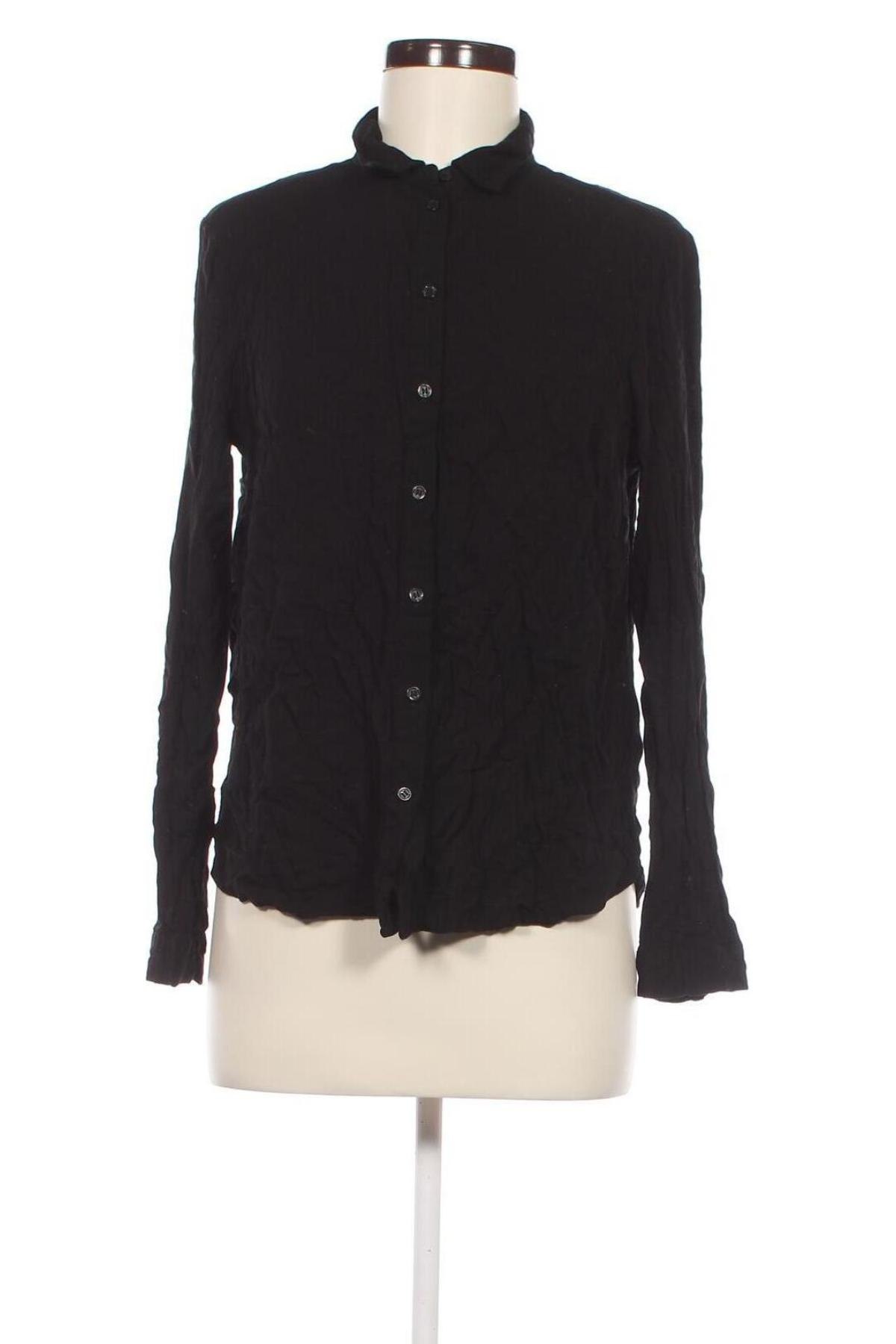 Γυναικείο πουκάμισο H&M Divided, Μέγεθος M, Χρώμα Μαύρο, Τιμή 7,31 €