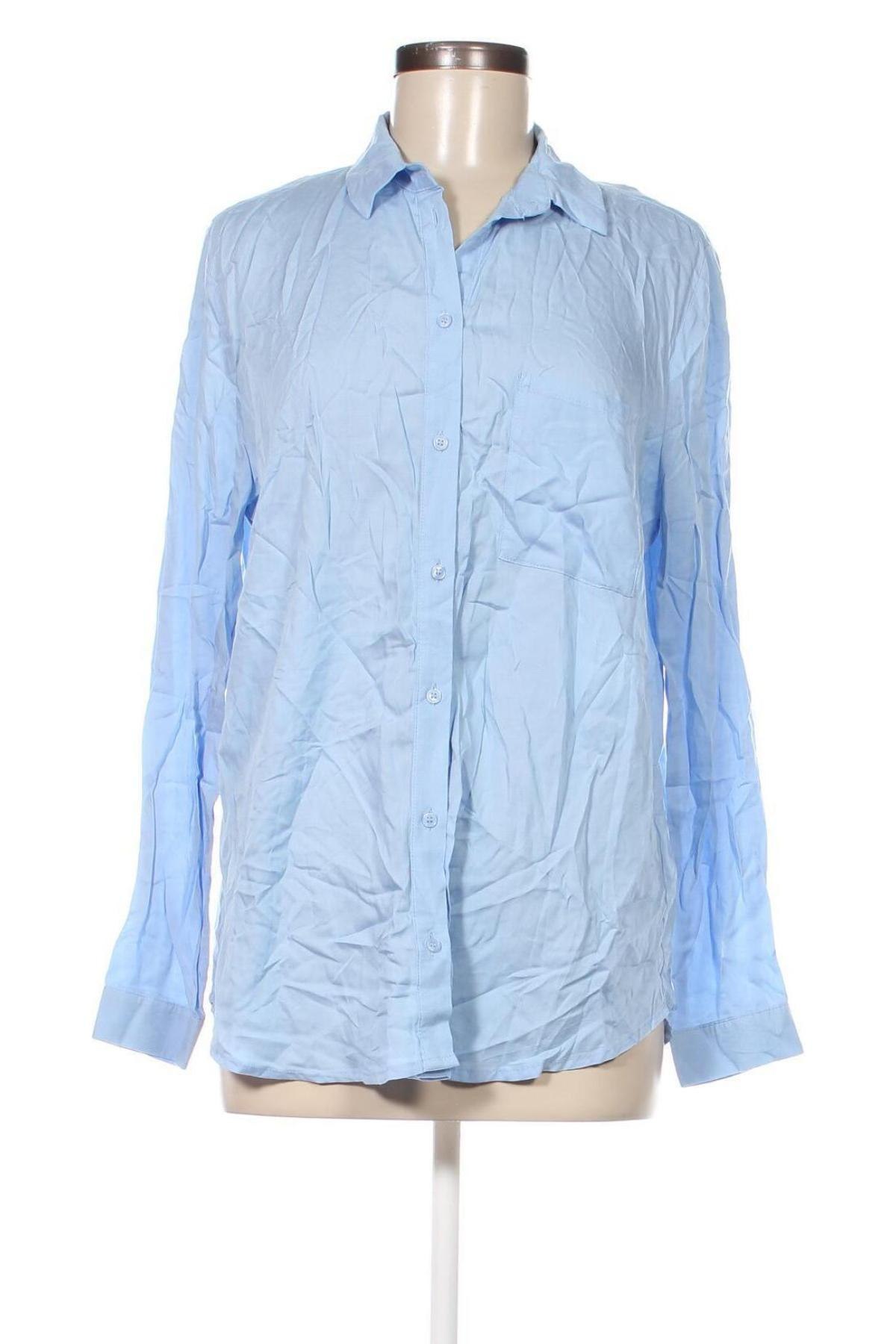 Γυναικείο πουκάμισο H&M Divided, Μέγεθος M, Χρώμα Μπλέ, Τιμή 6,96 €