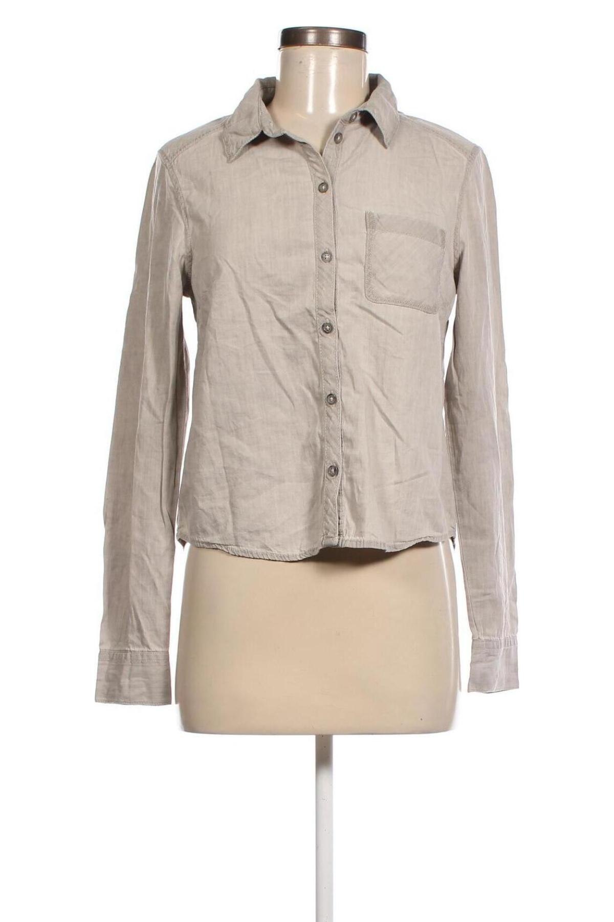 Γυναικείο πουκάμισο H&M Divided, Μέγεθος M, Χρώμα  Μπέζ, Τιμή 12,37 €