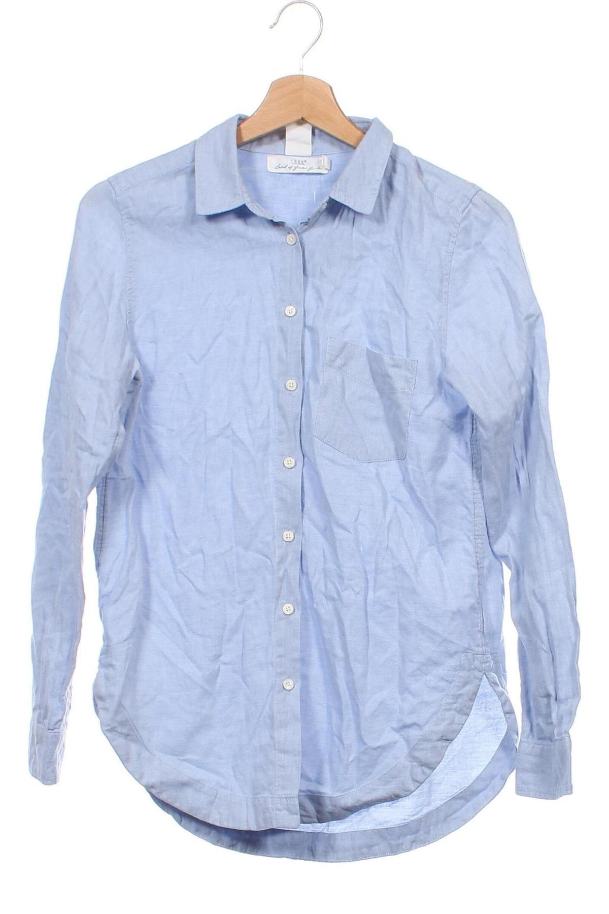 Dámska košeľa  H&M L.O.G.G., Veľkosť XS, Farba Modrá, Cena  6,93 €