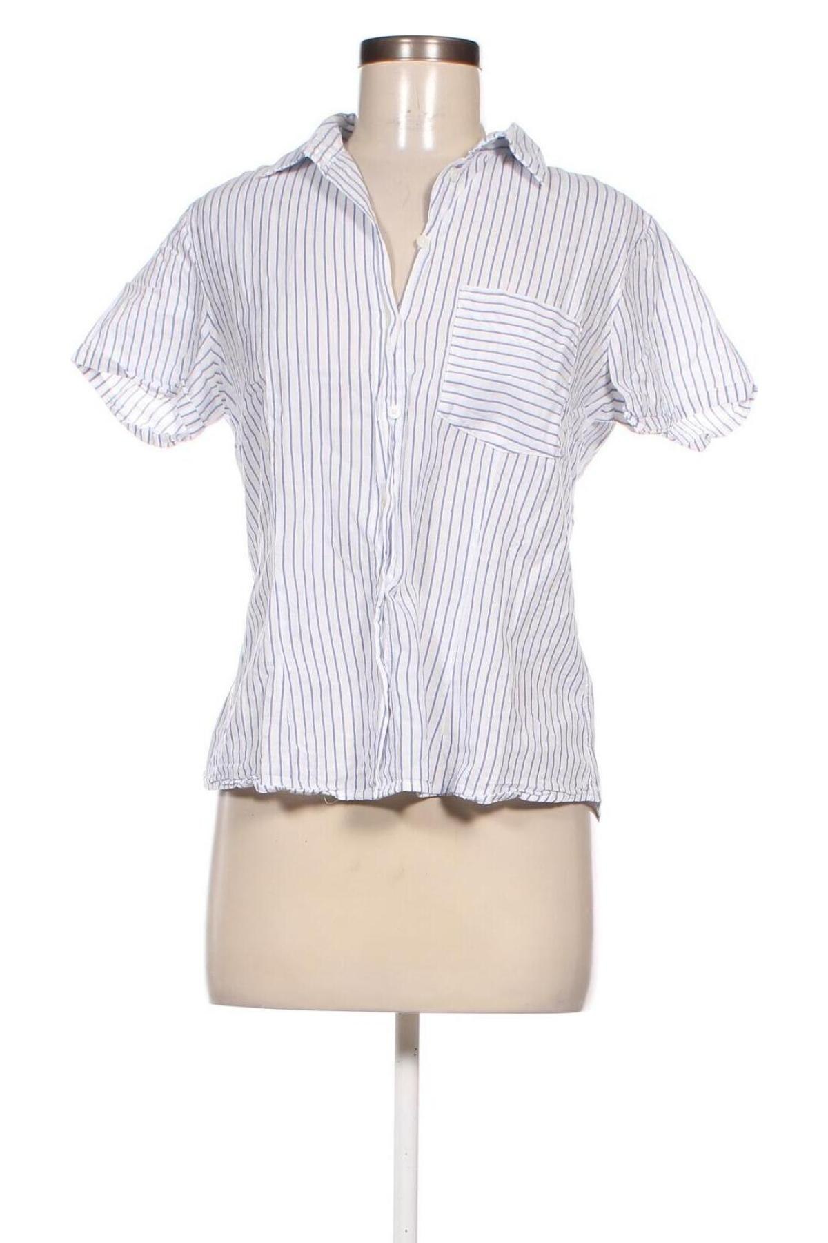 Γυναικείο πουκάμισο H&M L.O.G.G., Μέγεθος L, Χρώμα Λευκό, Τιμή 7,29 €