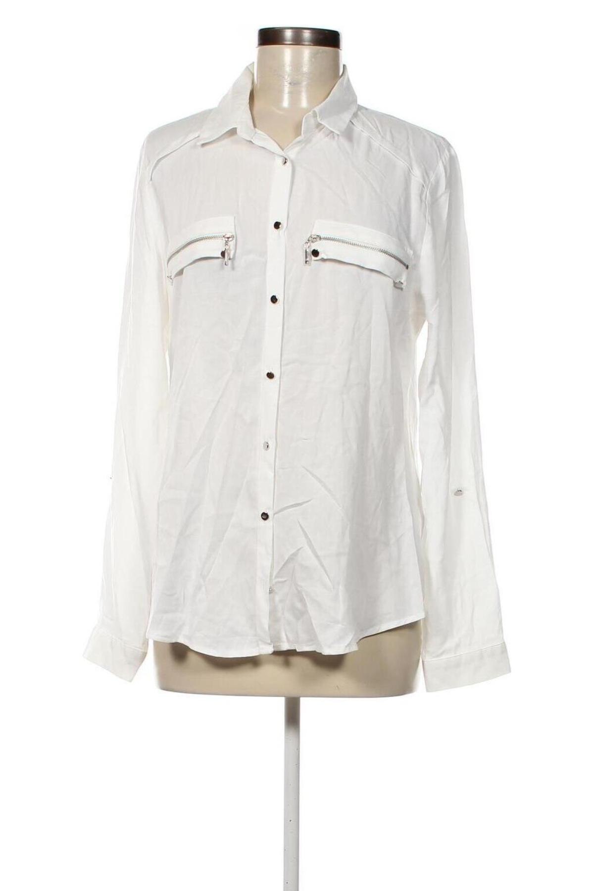 Дамска риза Heine, Размер M, Цвят Бял, Цена 17,00 лв.