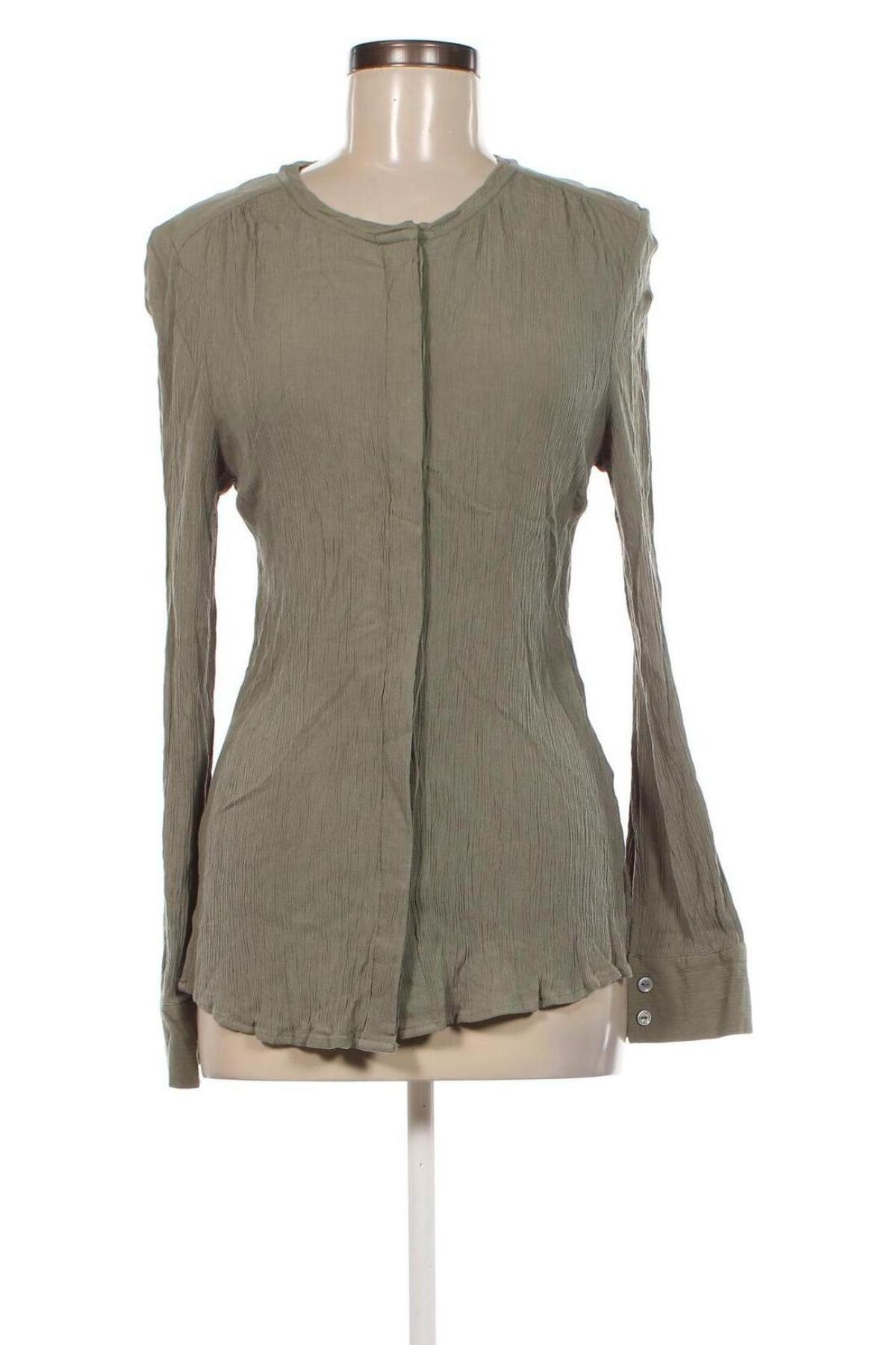 Γυναικείο πουκάμισο Hema, Μέγεθος M, Χρώμα Πράσινο, Τιμή 7,73 €