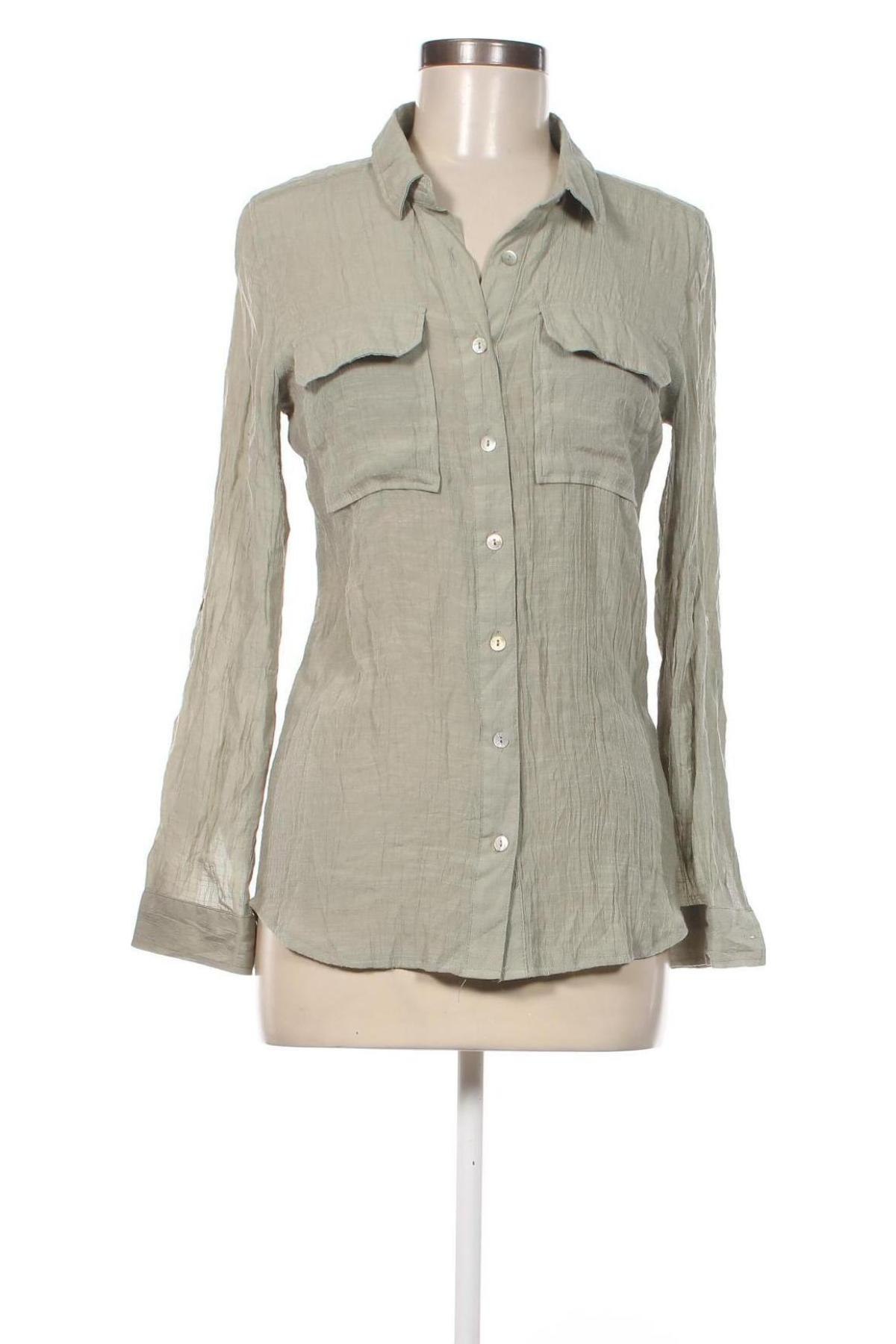 Γυναικείο πουκάμισο Janina, Μέγεθος S, Χρώμα Πράσινο, Τιμή 5,41 €