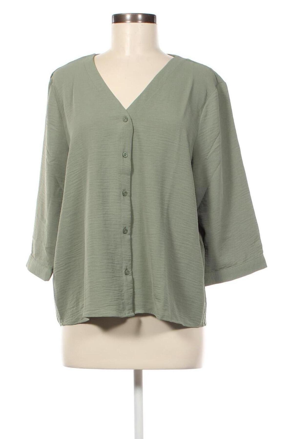 Γυναικείο πουκάμισο Jdy, Μέγεθος L, Χρώμα Πράσινο, Τιμή 10,31 €
