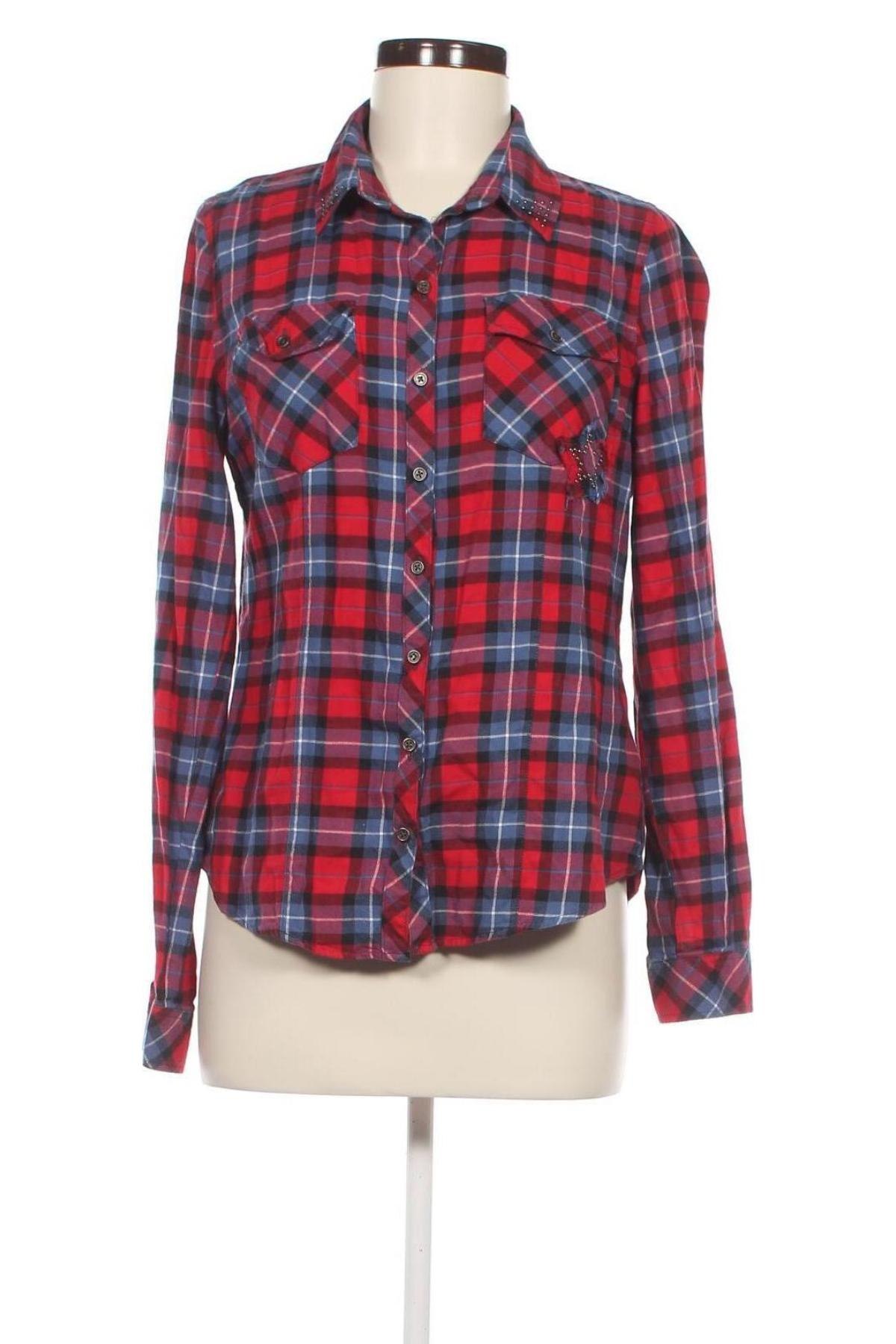 Γυναικείο πουκάμισο Jean Pascale, Μέγεθος M, Χρώμα Πολύχρωμο, Τιμή 7,70 €