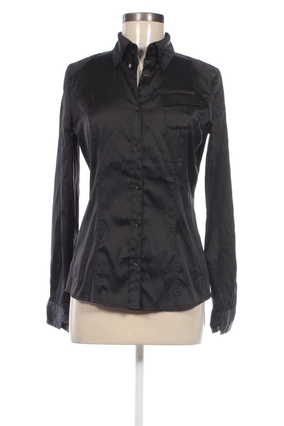 Γυναικείο πουκάμισο Jette, Μέγεθος M, Χρώμα Μαύρο, Τιμή 10,52 €