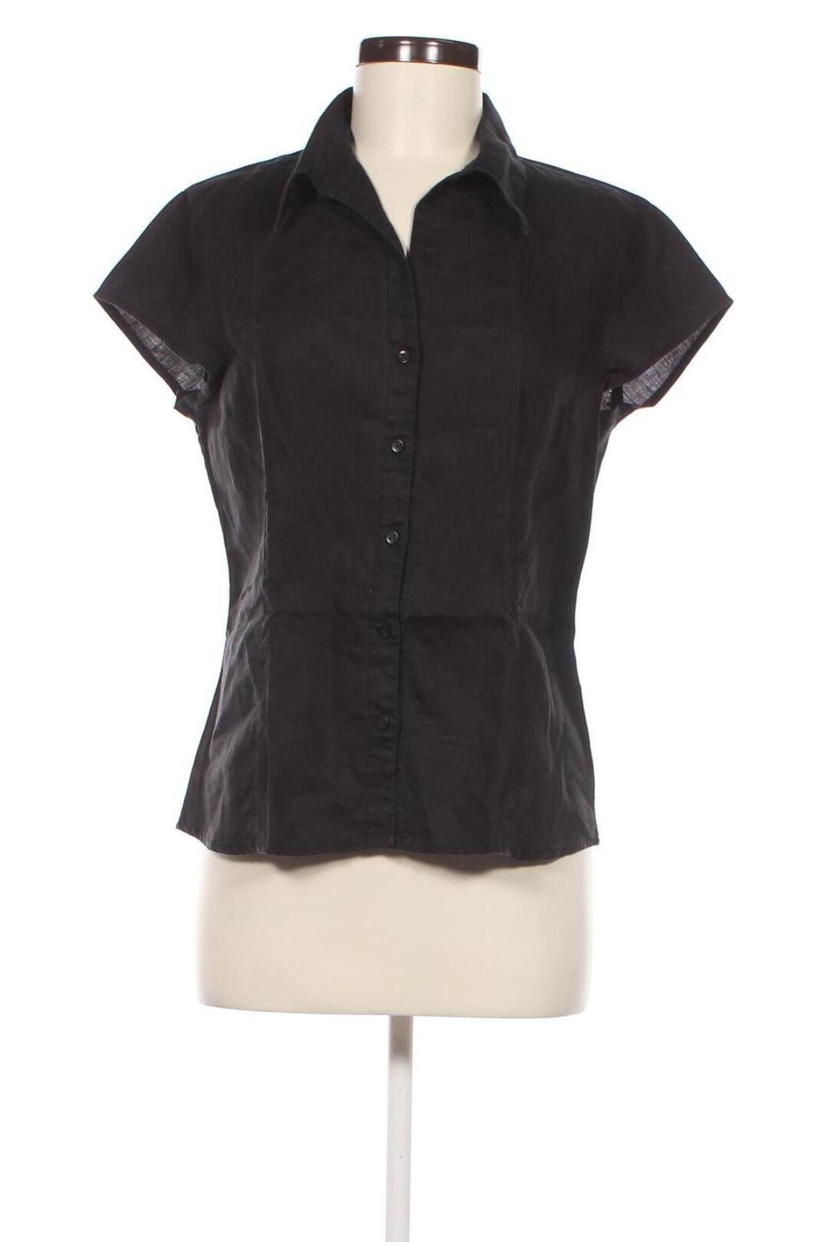 Γυναικείο πουκάμισο Joy, Μέγεθος M, Χρώμα Μαύρο, Τιμή 10,43 €