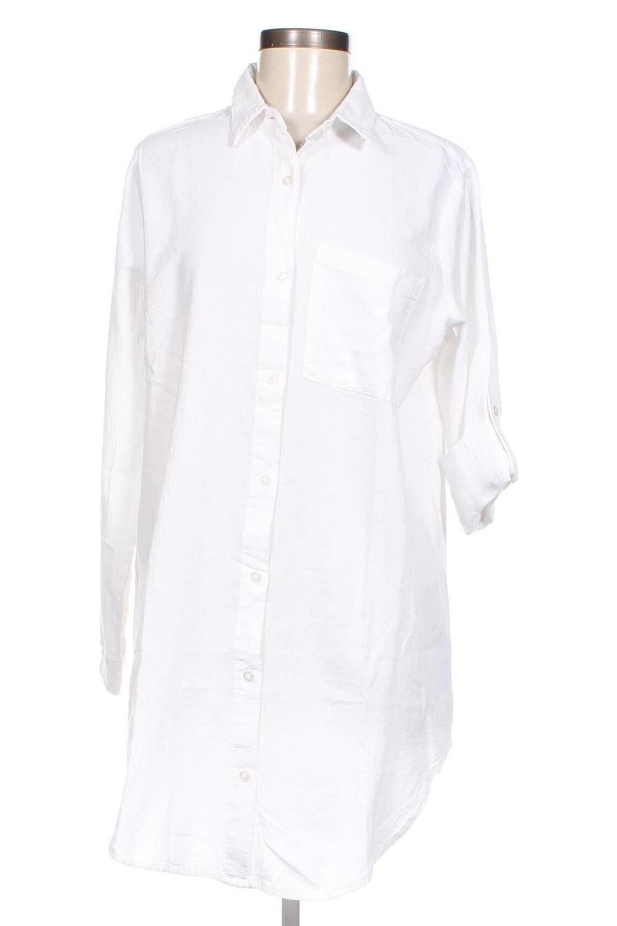 Γυναικείο πουκάμισο Kaffe, Μέγεθος M, Χρώμα Λευκό, Τιμή 19,85 €