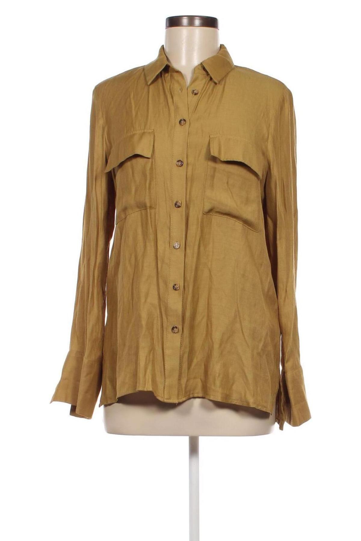Γυναικείο πουκάμισο Koton, Μέγεθος M, Χρώμα Πράσινο, Τιμή 16,63 €