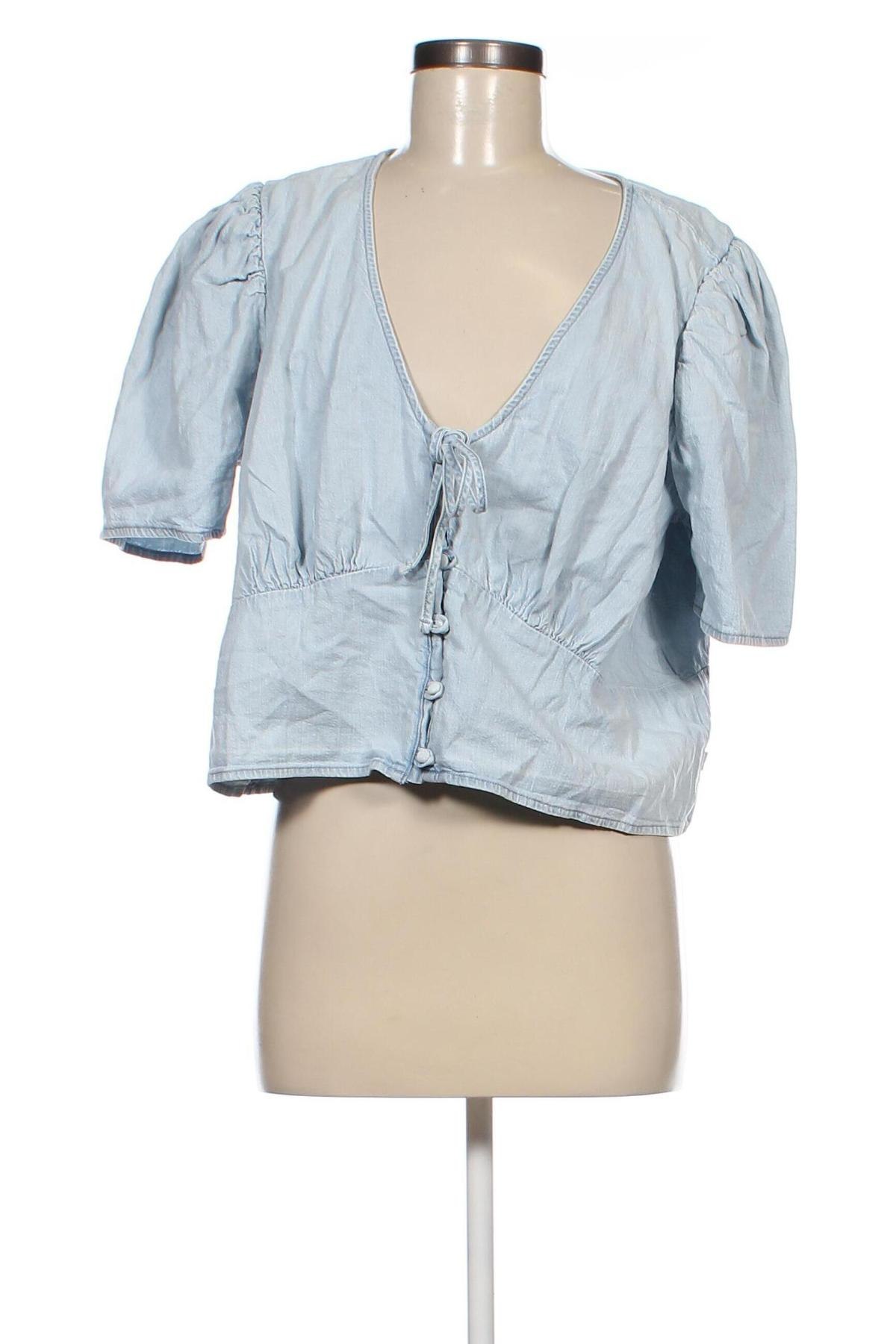 Γυναικείο πουκάμισο Levi's, Μέγεθος XXL, Χρώμα Μπλέ, Τιμή 28,48 €